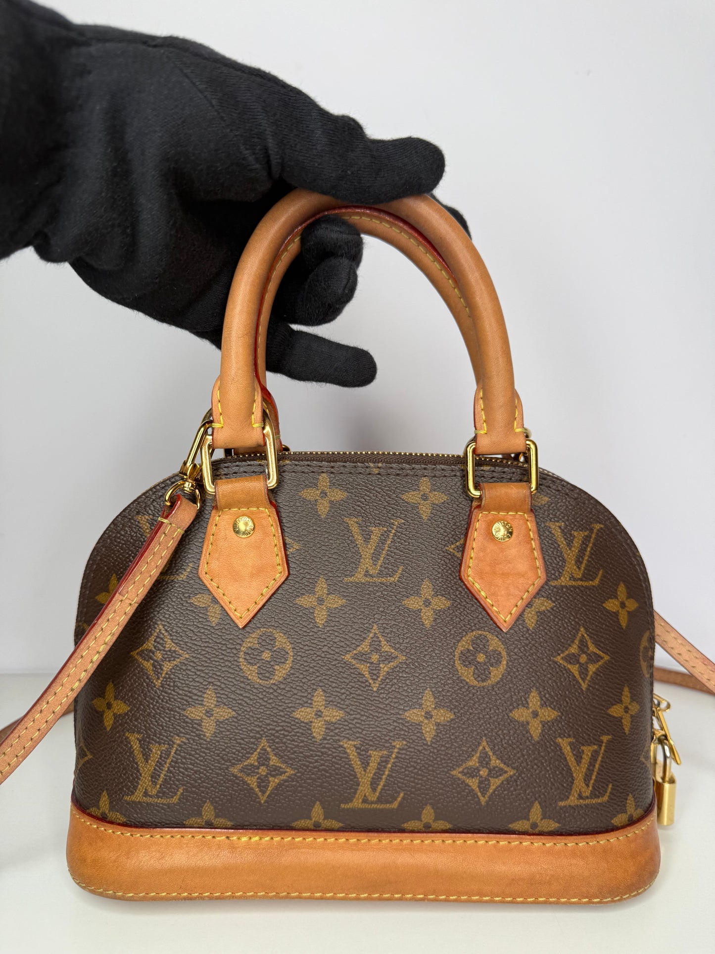 Louis Vuitton Alma BB Monogram Canvas