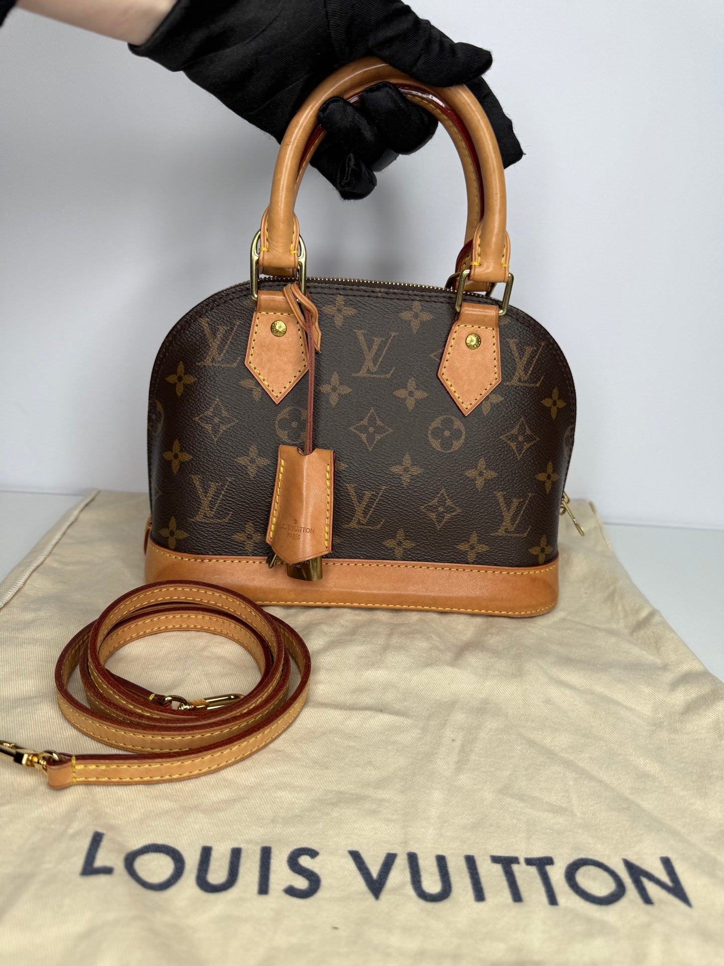 Louis Vuitton Alma BB Monogram Canvas