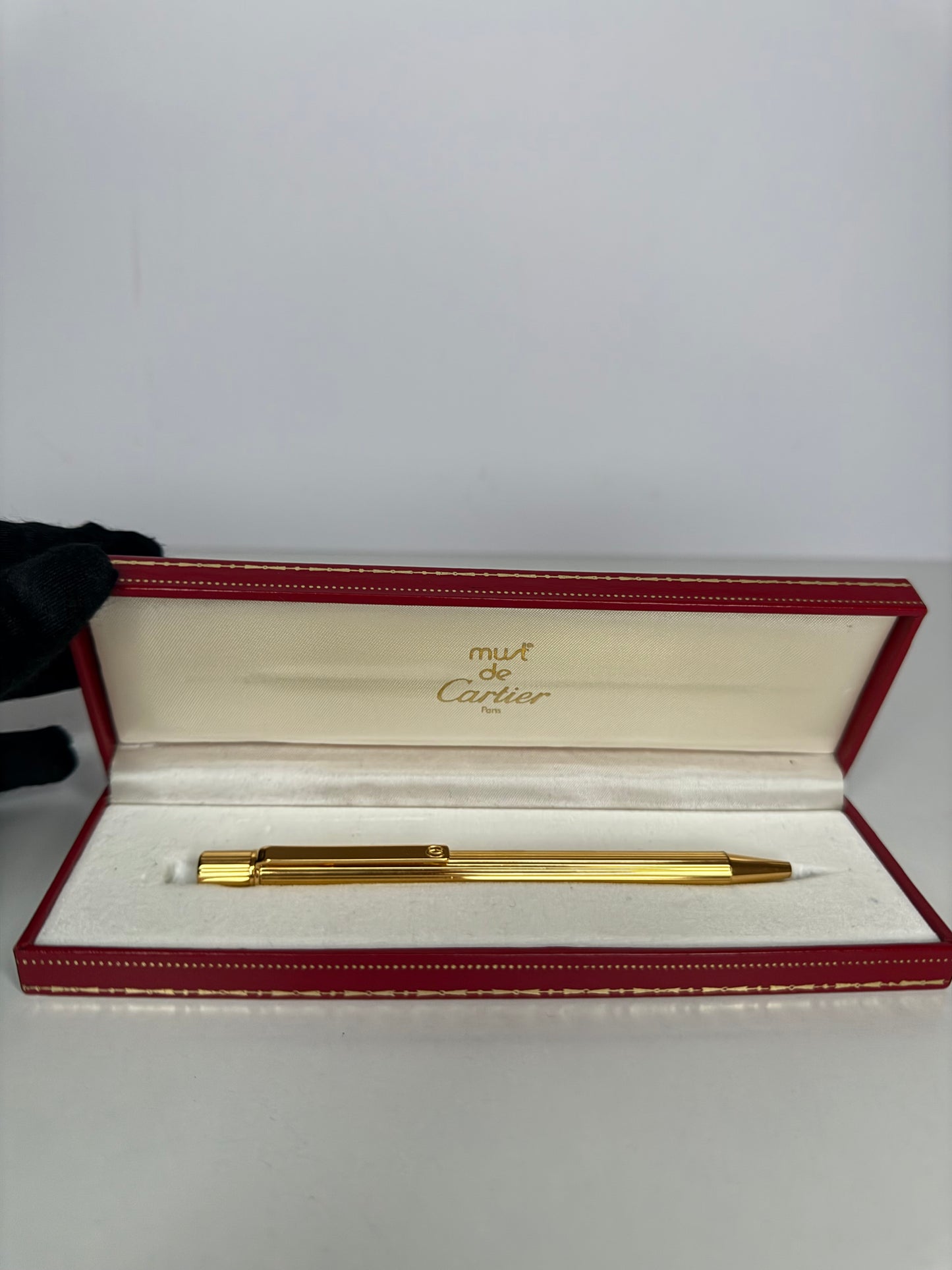 Cartier Must De Cartier Gold Plated Ballpoint Pen