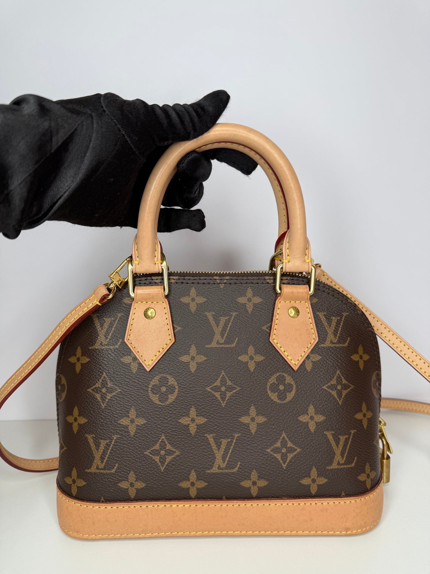 Louis Vuitton Alma BB Monogram Canvas