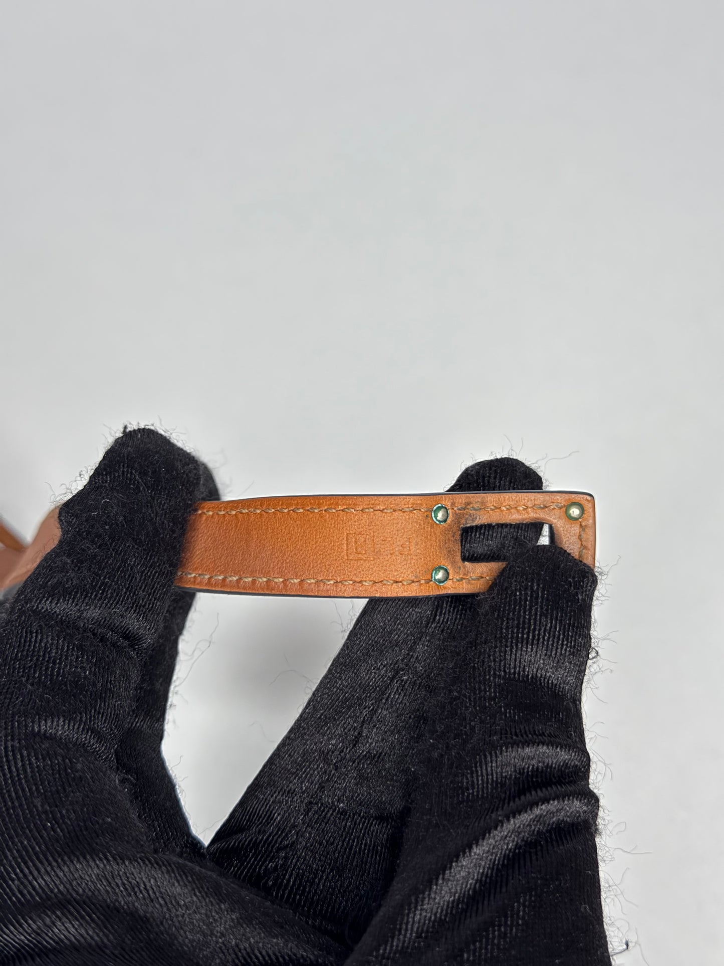 Hermès Kelly Double Tour Bracelet Black