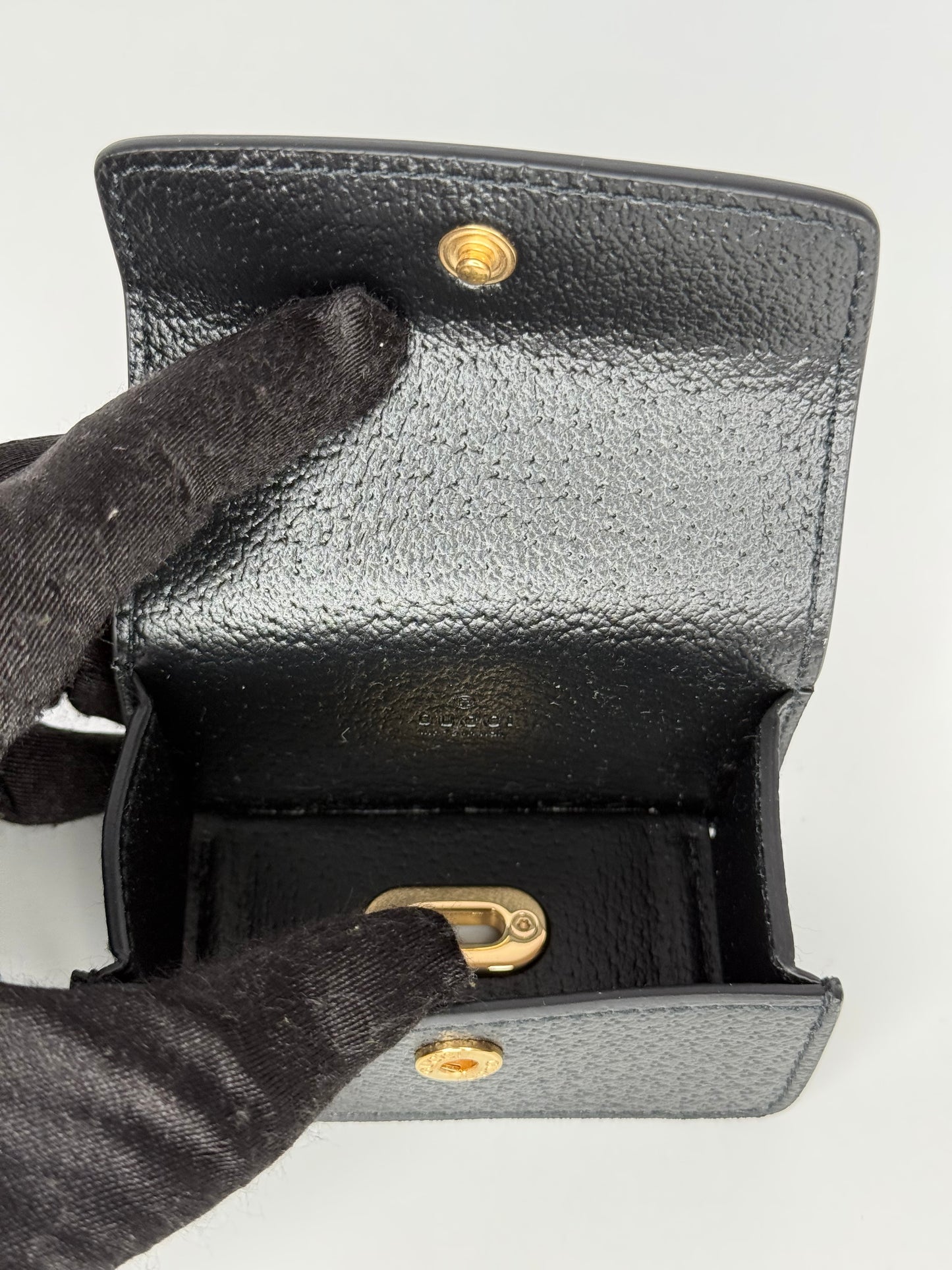 Gucci Double G Etiquette Bag Charm