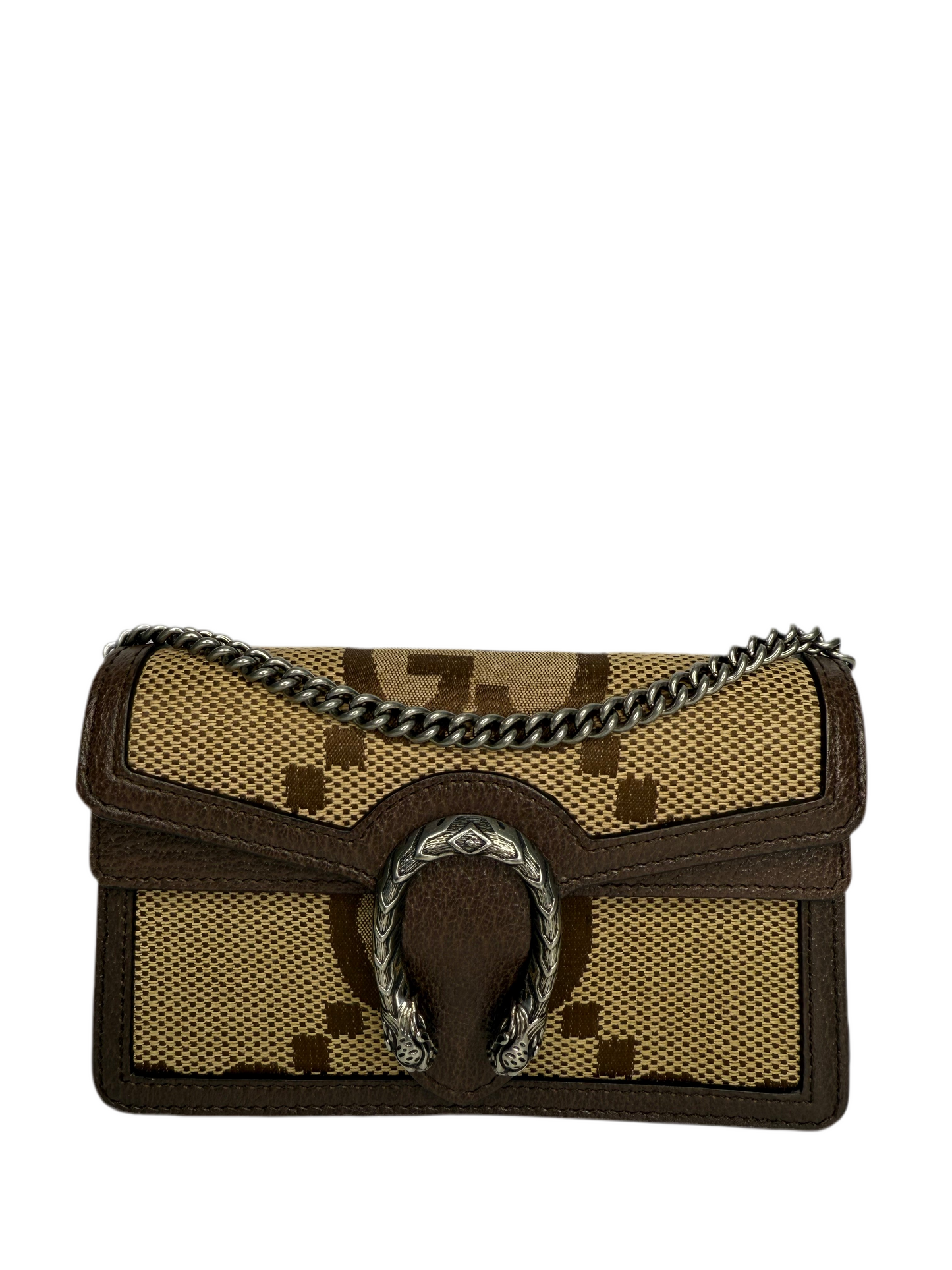 Gucci Jumbo GG Super Mini Dionysus Shoulder Bag