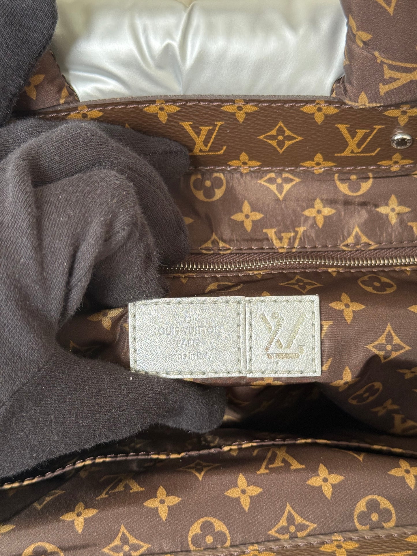 Louis Vuitton PillowOnTheGo GM Monogram Quilted Econyl Nylon Tote Bag