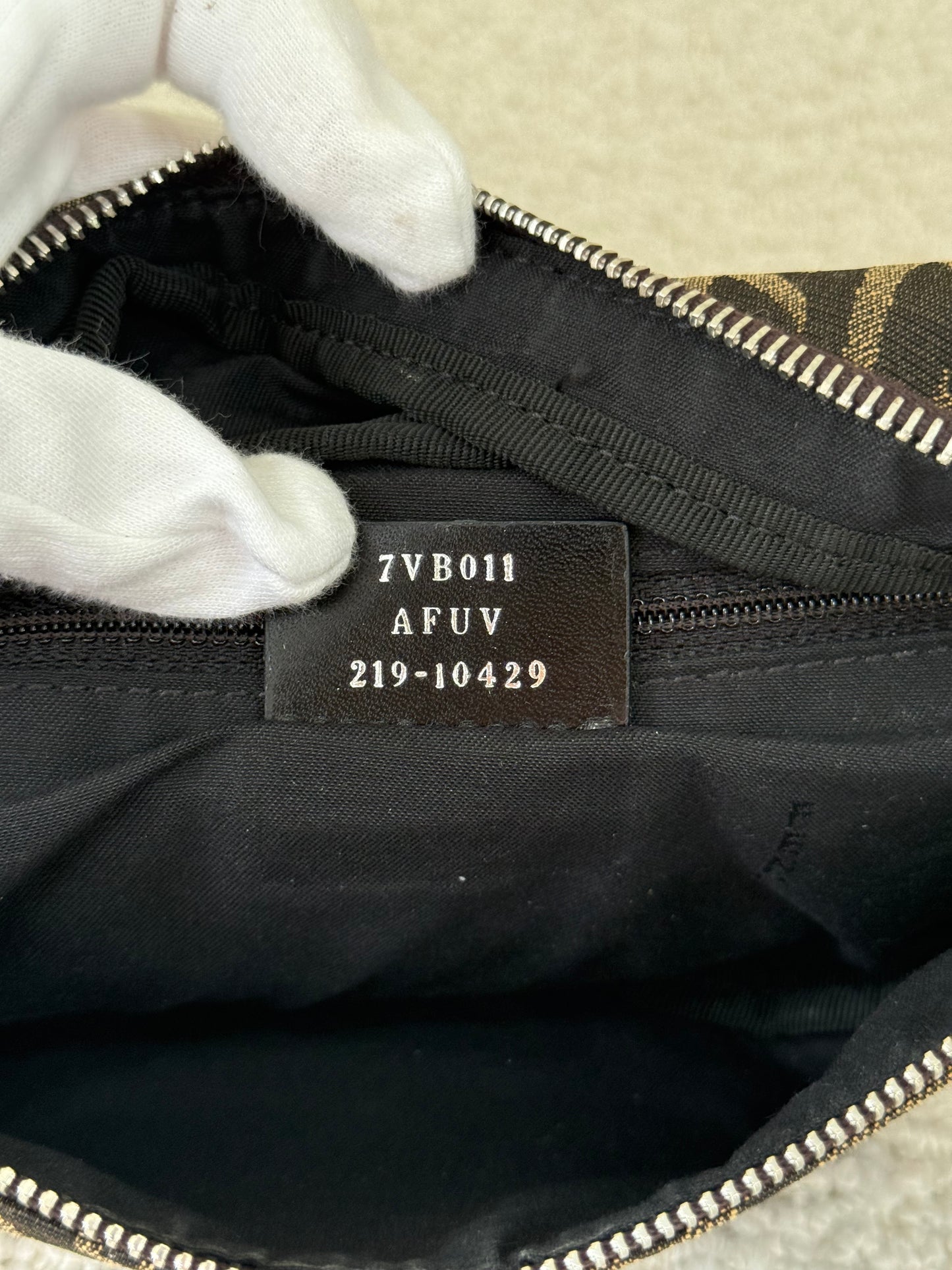 Fendi FF Vertigo Belt Bag Brown
