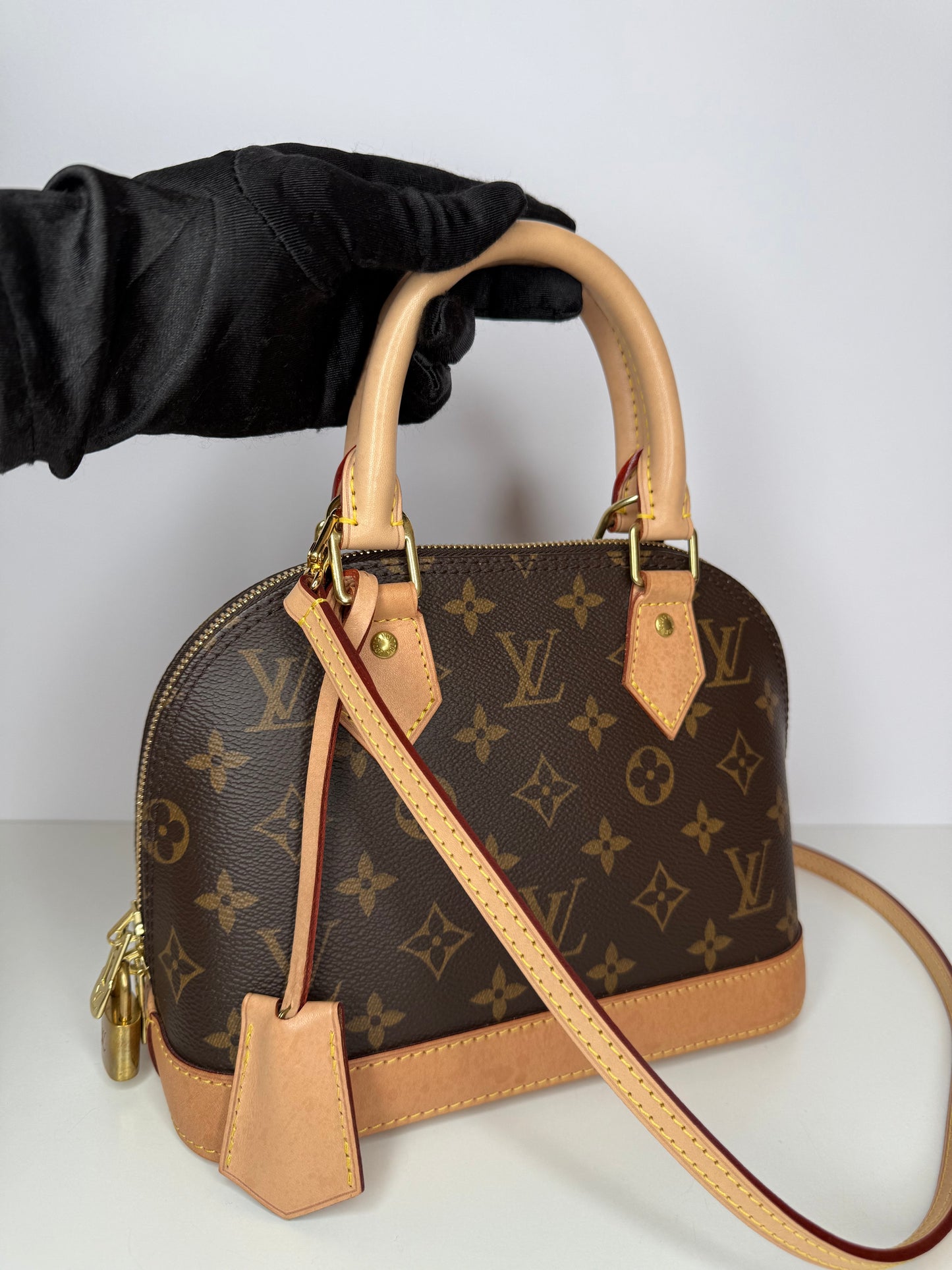 Louis Vuitton Alma BB Monogram Canvas