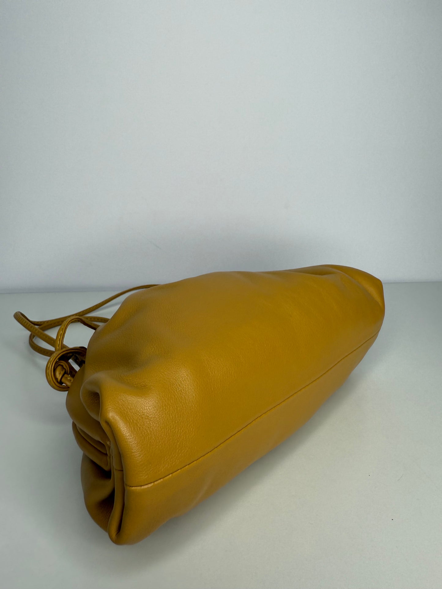 Bottega Veneta Butter Calfskin The Mini Pouch Butterscotch