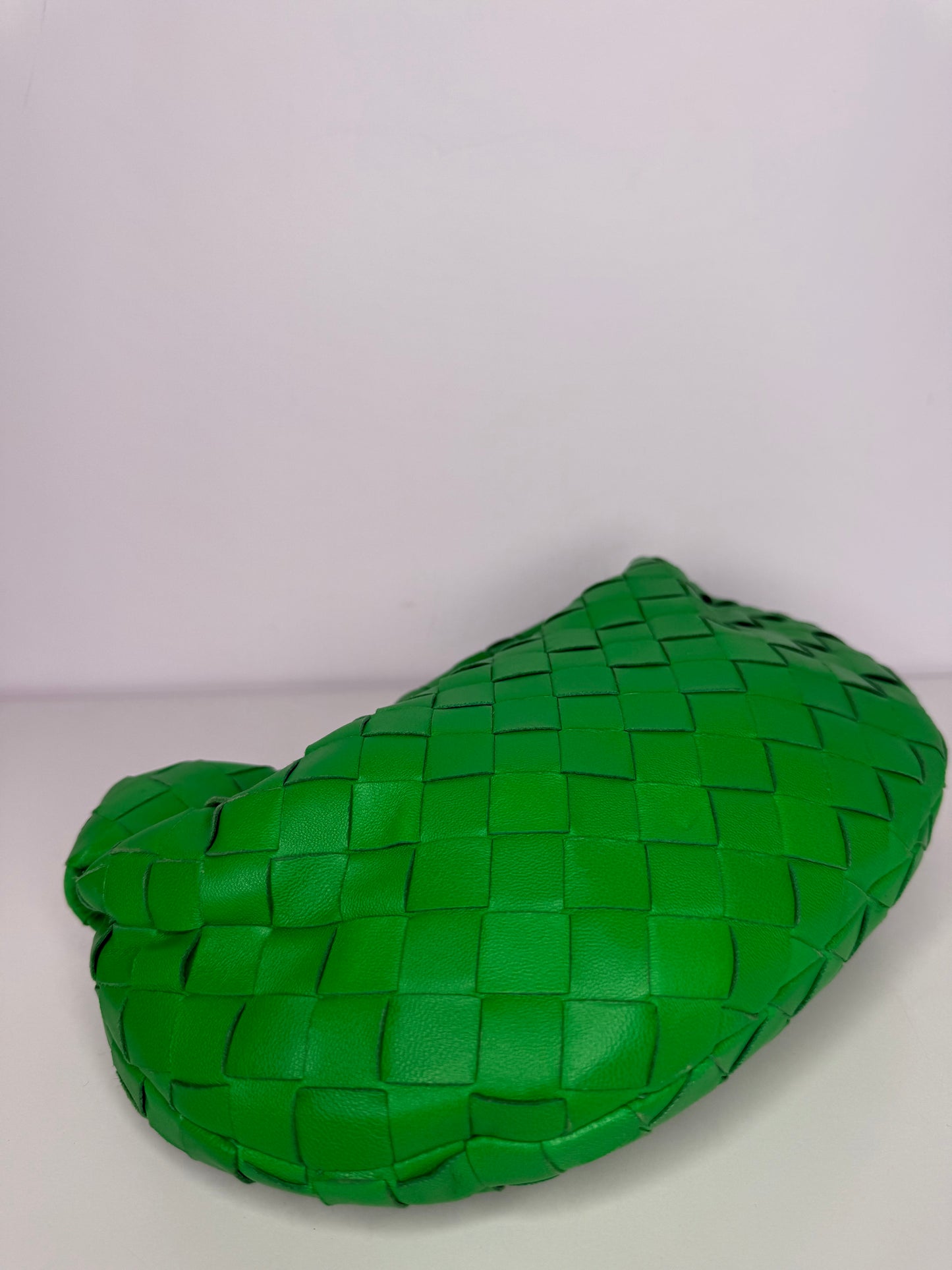 Bottega Veneta Mini Jodie Parakeet Nappa Intrecciato