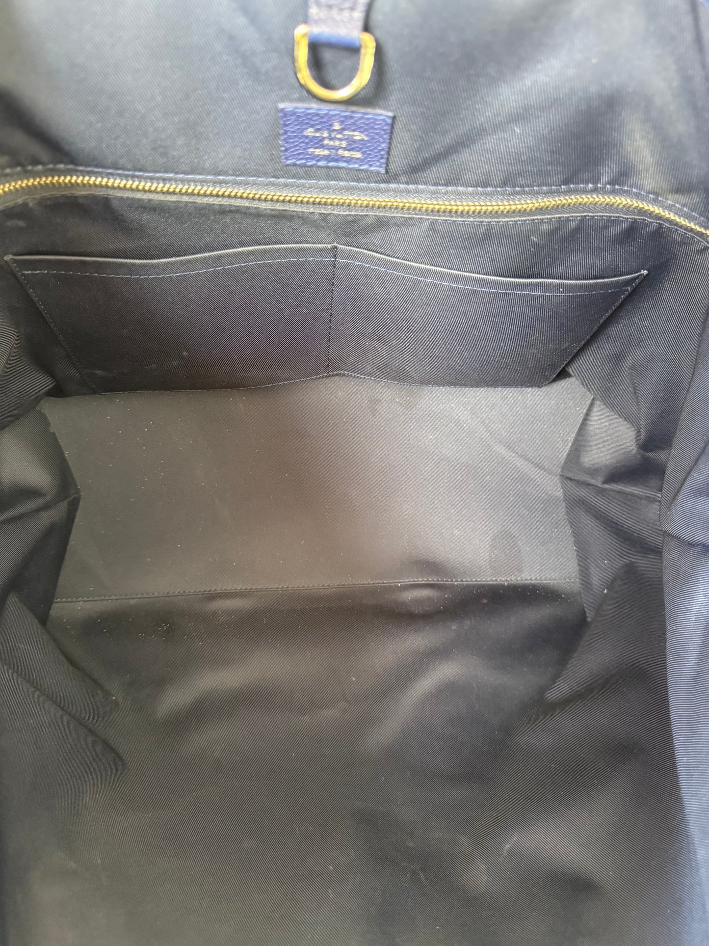 Louis Vuitton Blue Monogram Bandana Journey Tote