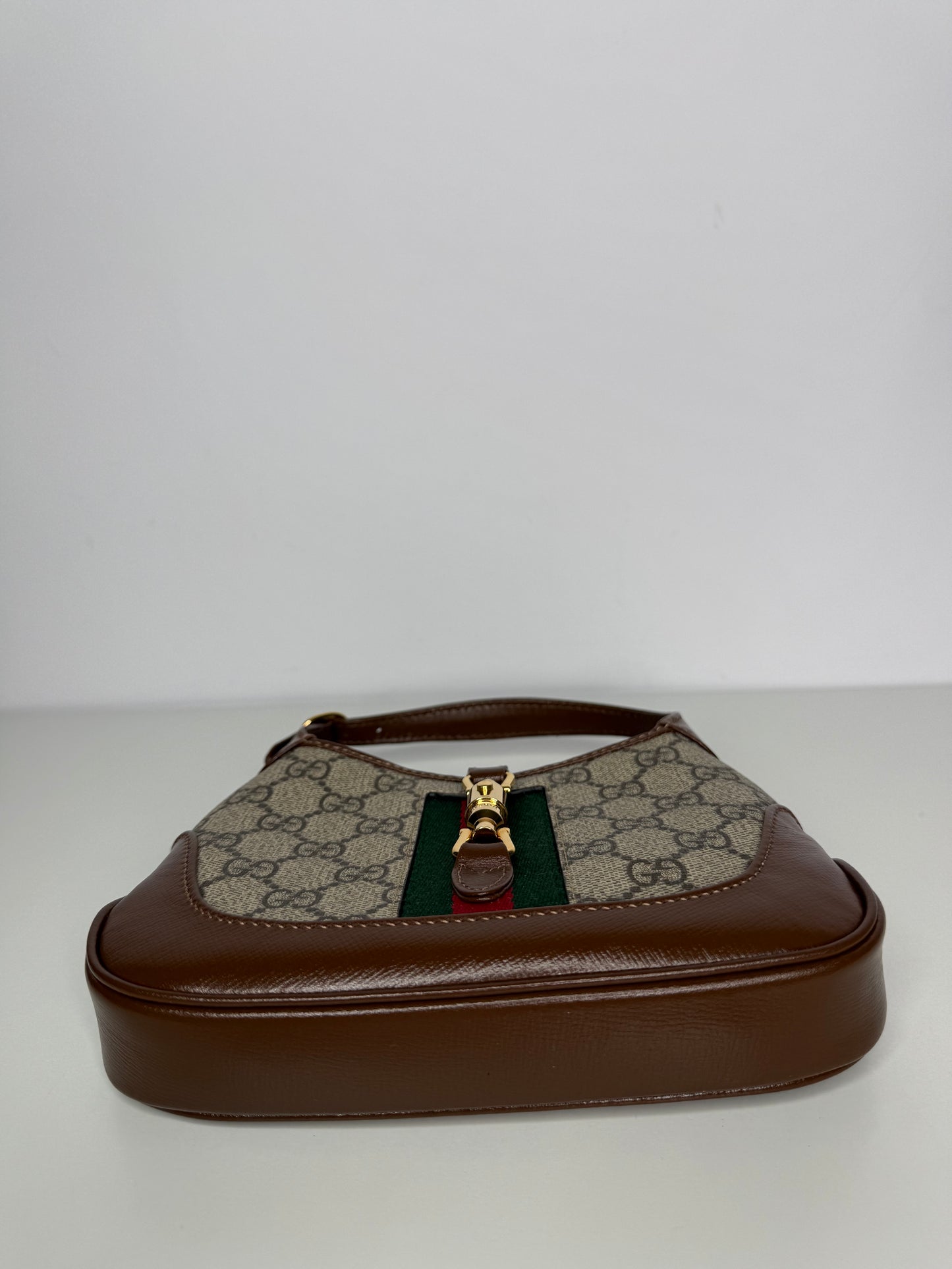 Gucci Jackie 1961 Mini Hobo Bag In GG Supreme Canvas