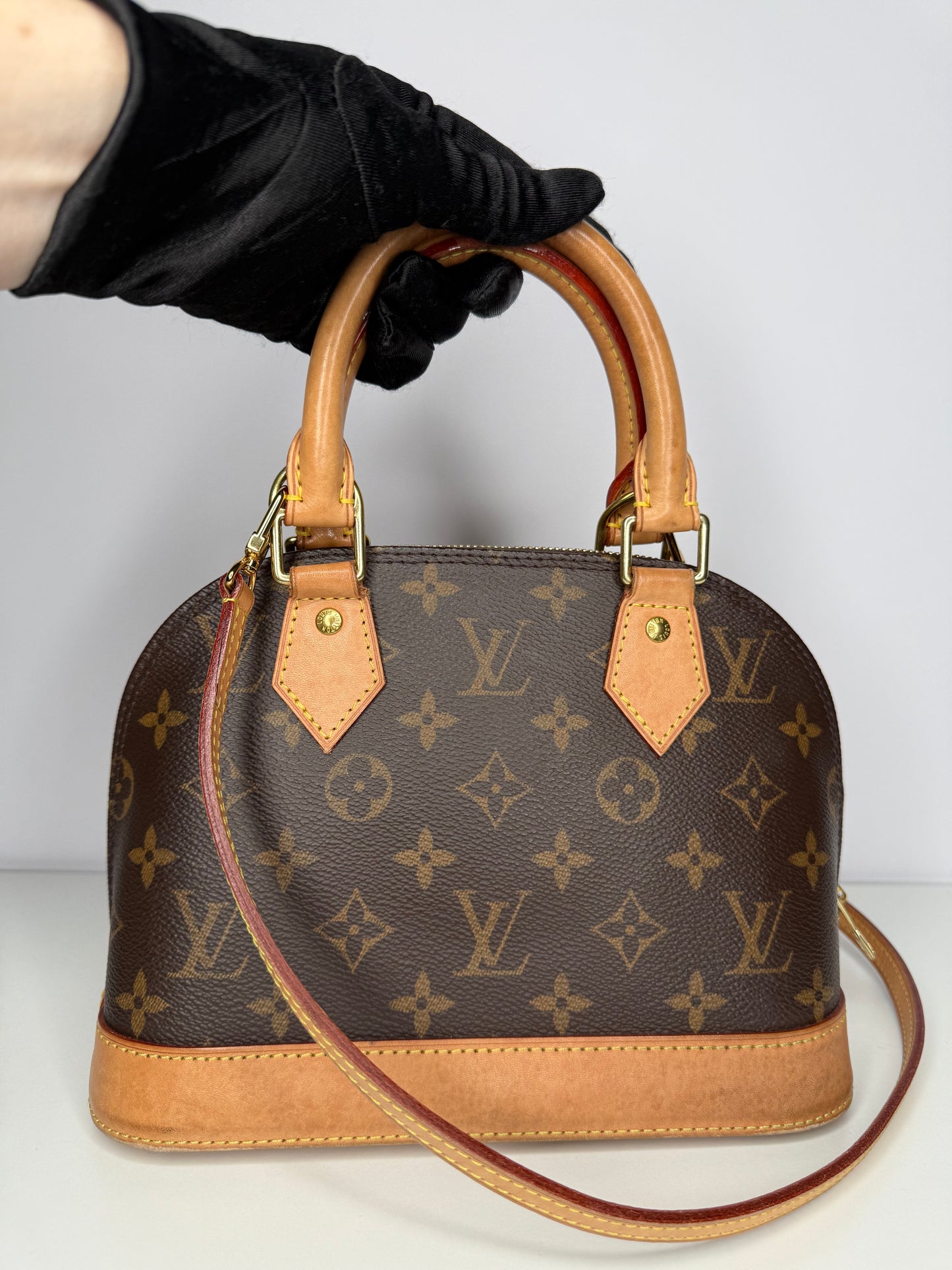 Louis Vuitton Alma BB Monogram Canvas