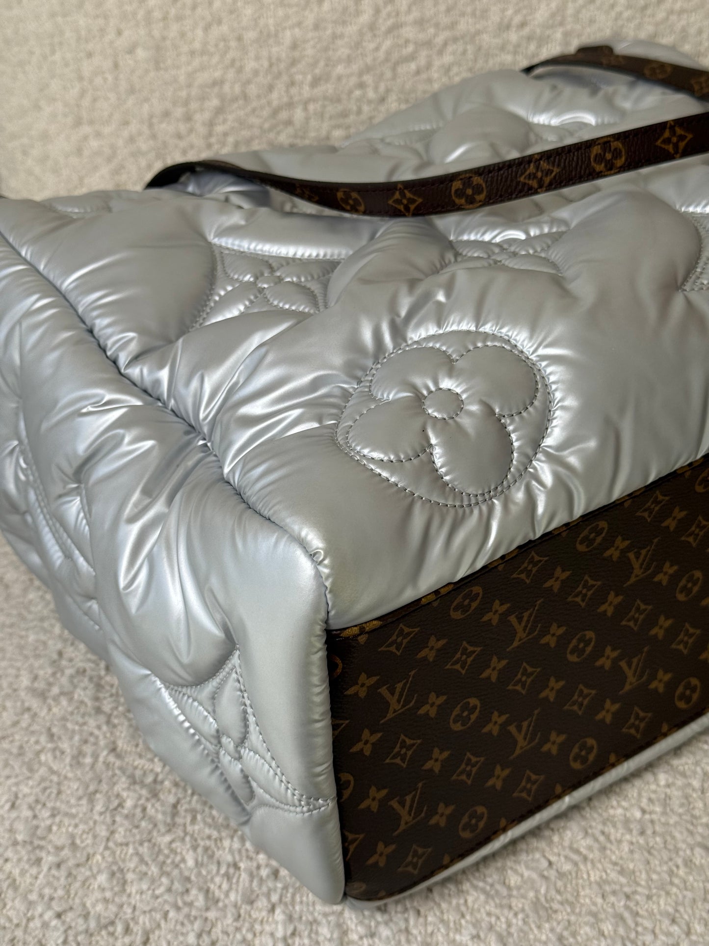 Louis Vuitton PillowOnTheGo GM Monogram Quilted Econyl Nylon Tote Bag