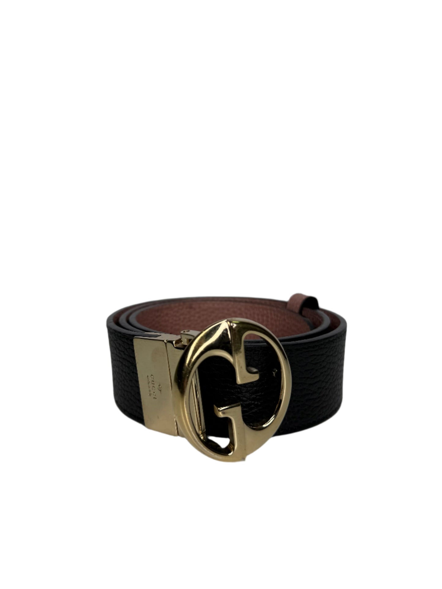 Gucci Interlocking G 2way Reversible Leather Belt