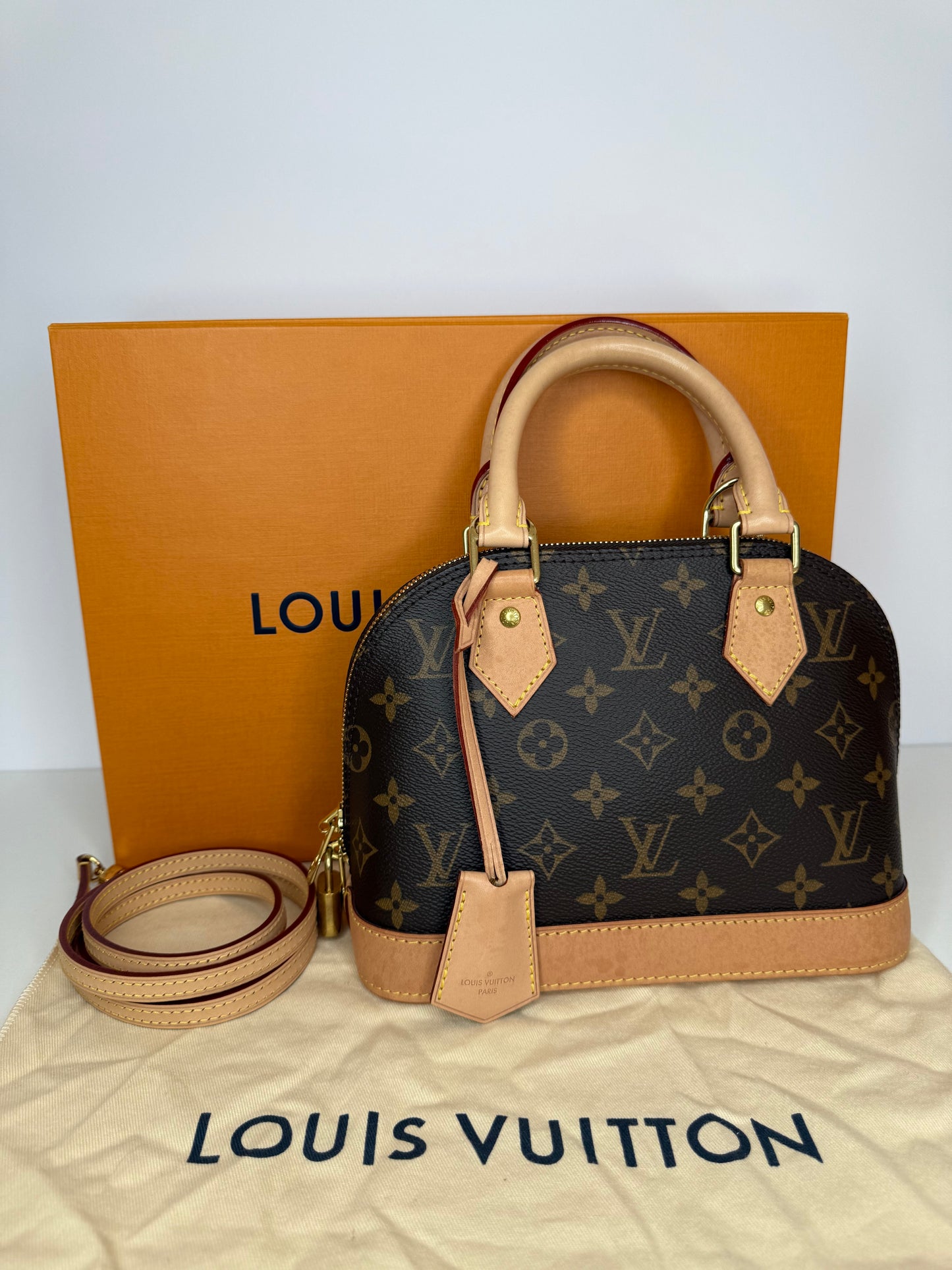 Louis Vuitton Alma BB Monogram Canvas