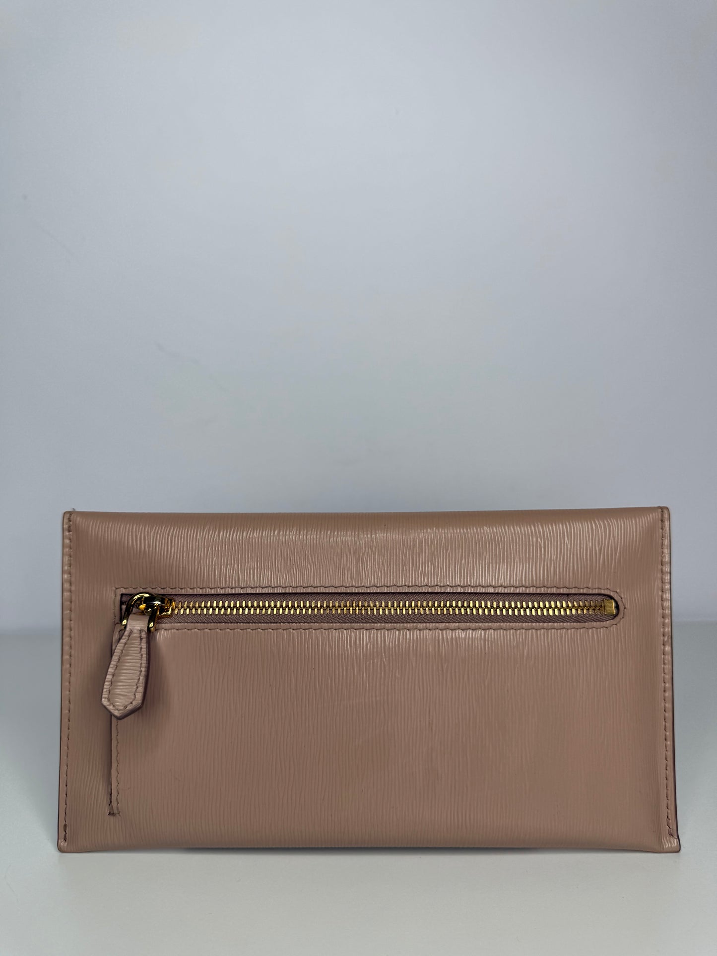 Prada Vitello Move Envelope Wallet Cipria