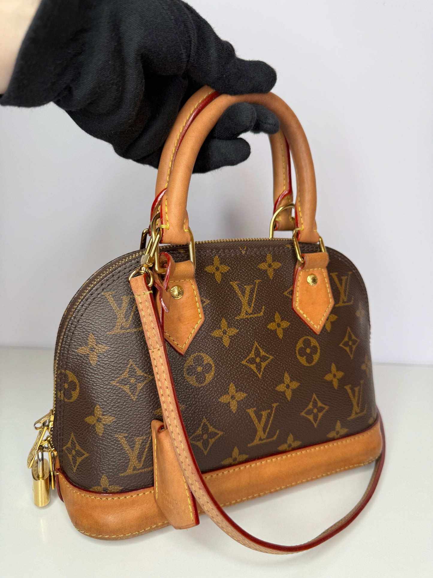 Louis Vuitton Alma BB Monogram Canvas