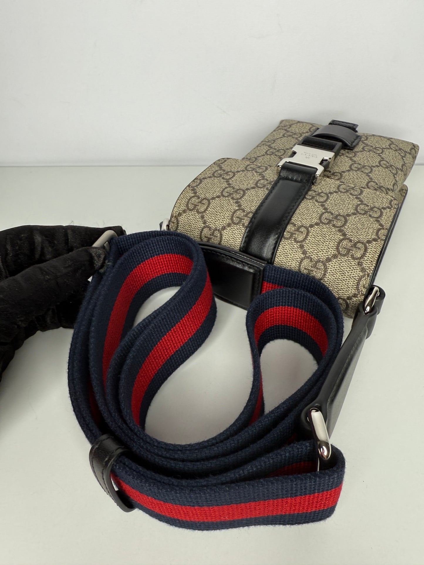 Gucci Super Mini GG Supreme Canvas Men's Bag