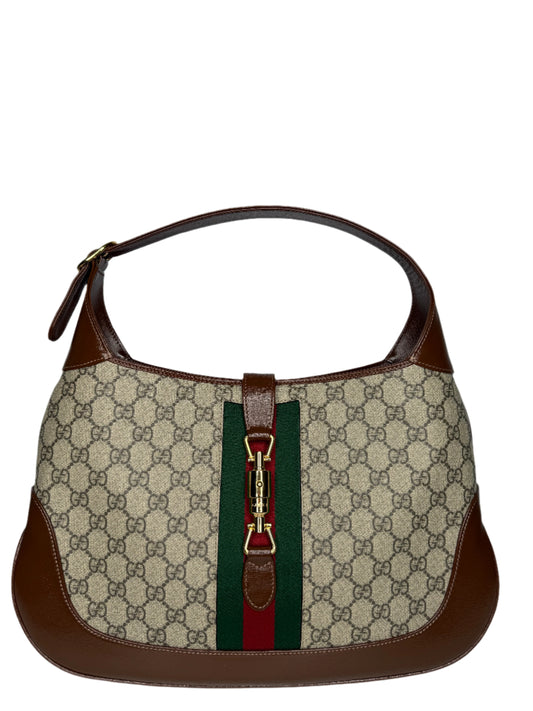 Gucci Jackie 1961 in GG Supreme Canvas Medium Shoulder Bag