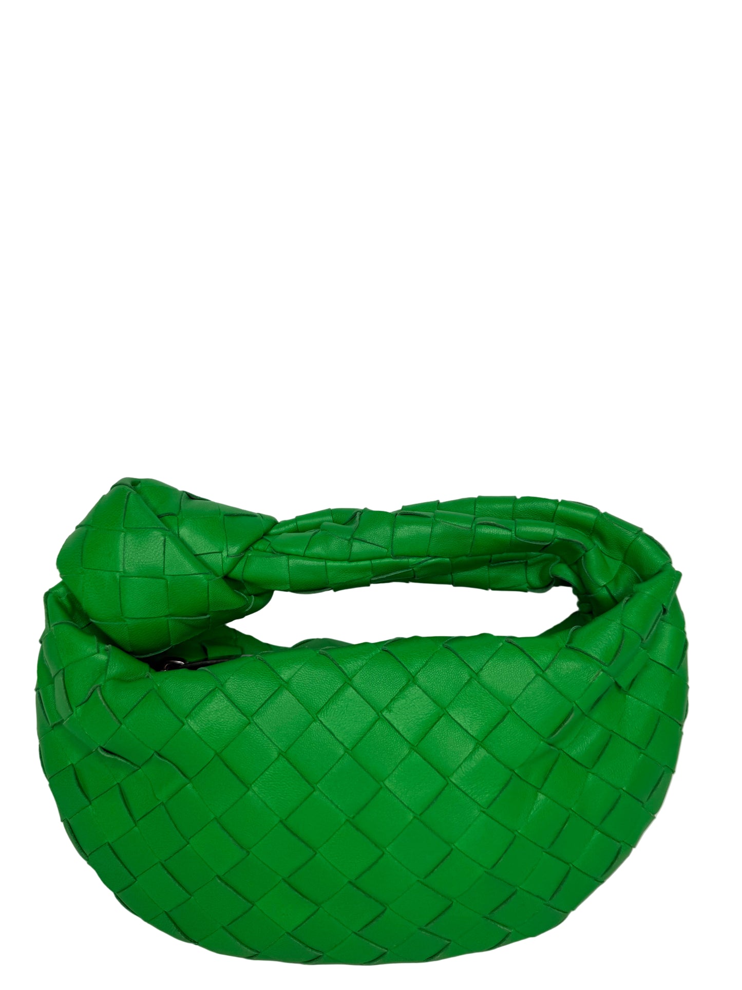Bottega Veneta Mini Jodie Parakeet Nappa Intrecciato