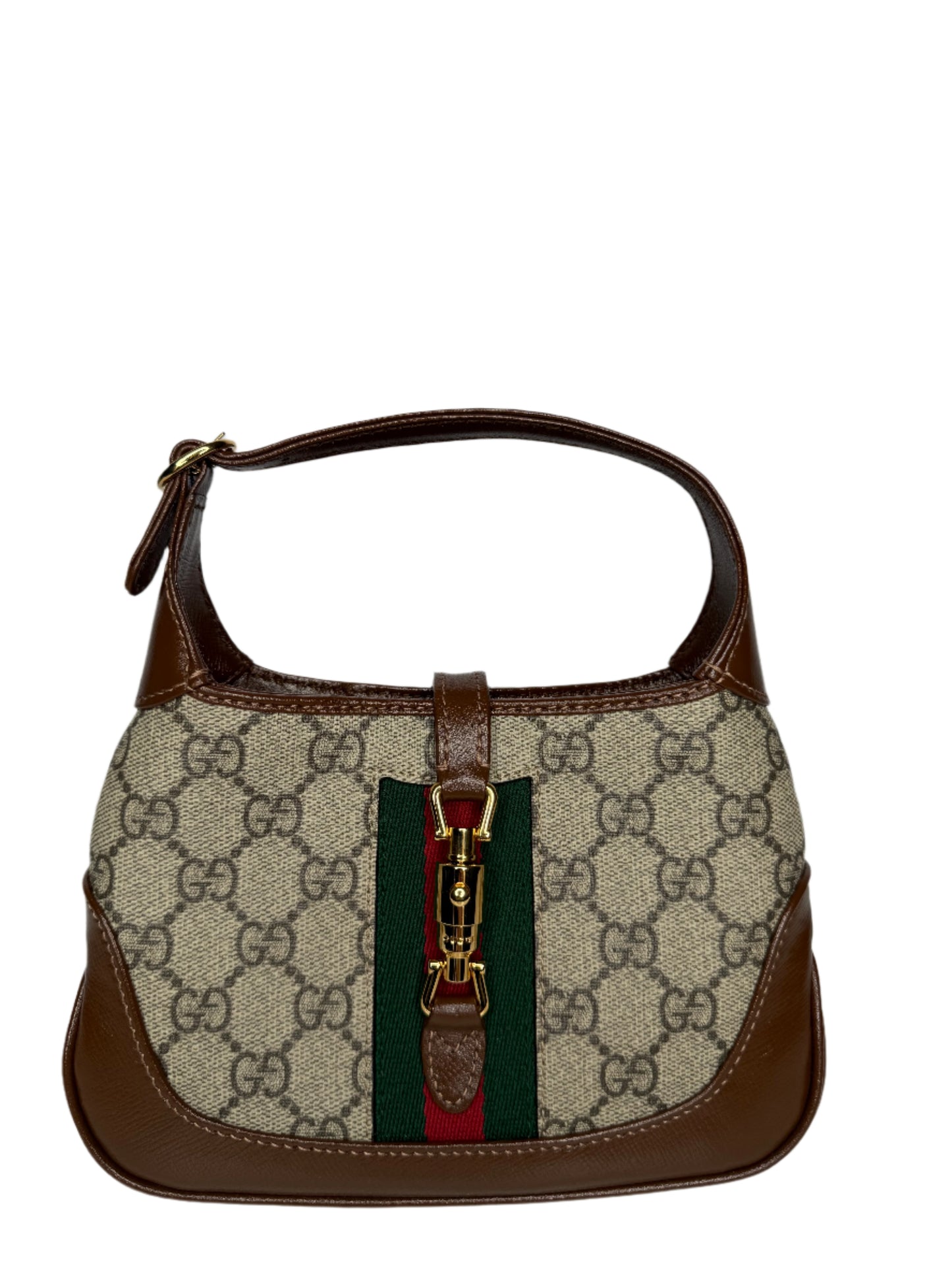 Gucci Jackie 1961 Mini Hobo Bag In GG Supreme Canvas