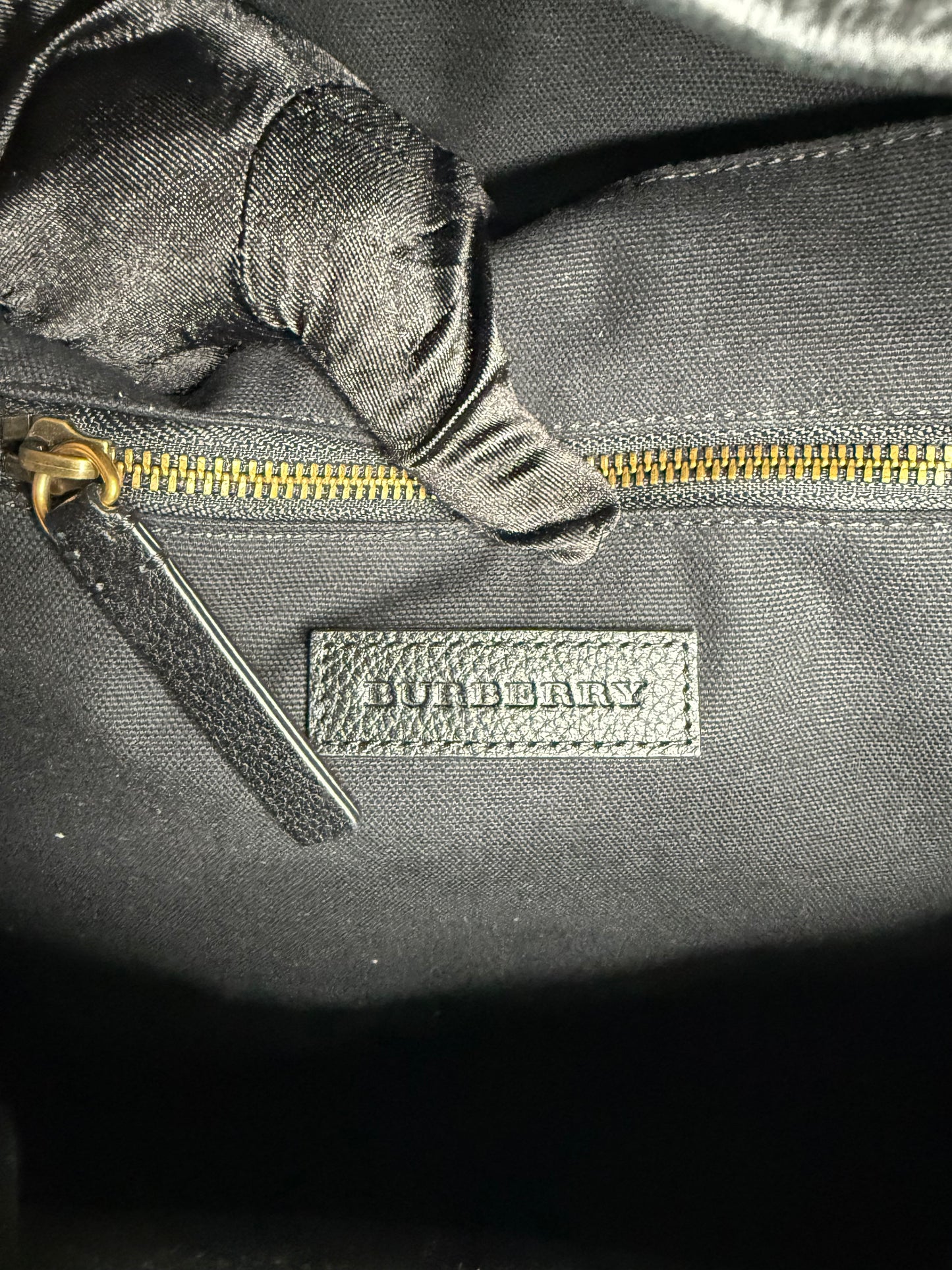 Burberry Abbeydale Backpack House Check Canvas and Leather