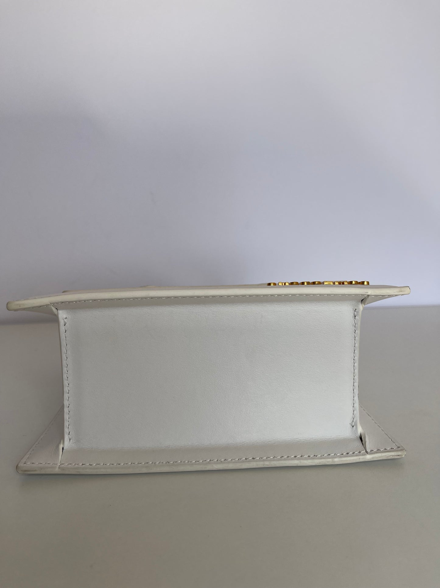 Jacquemus Le Chiquito Medium White Leather Bag