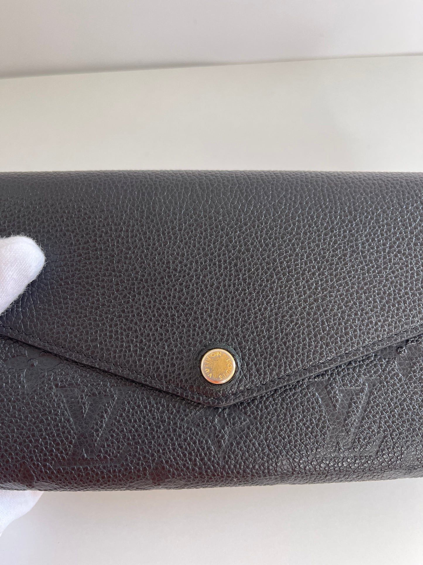 Louis Vuitton Sarah Wallet Monogram Empreinte Canvas