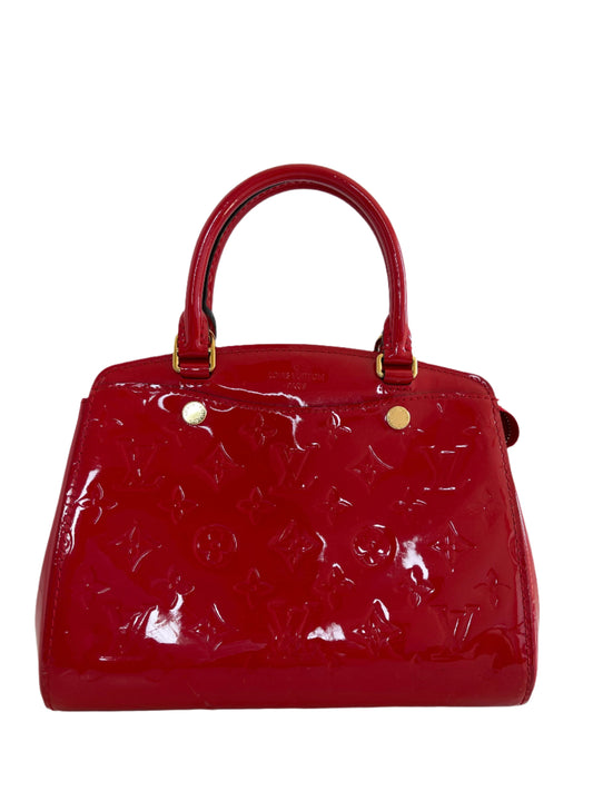 Louis Vuitton Brea PM Red Vernis Handbag