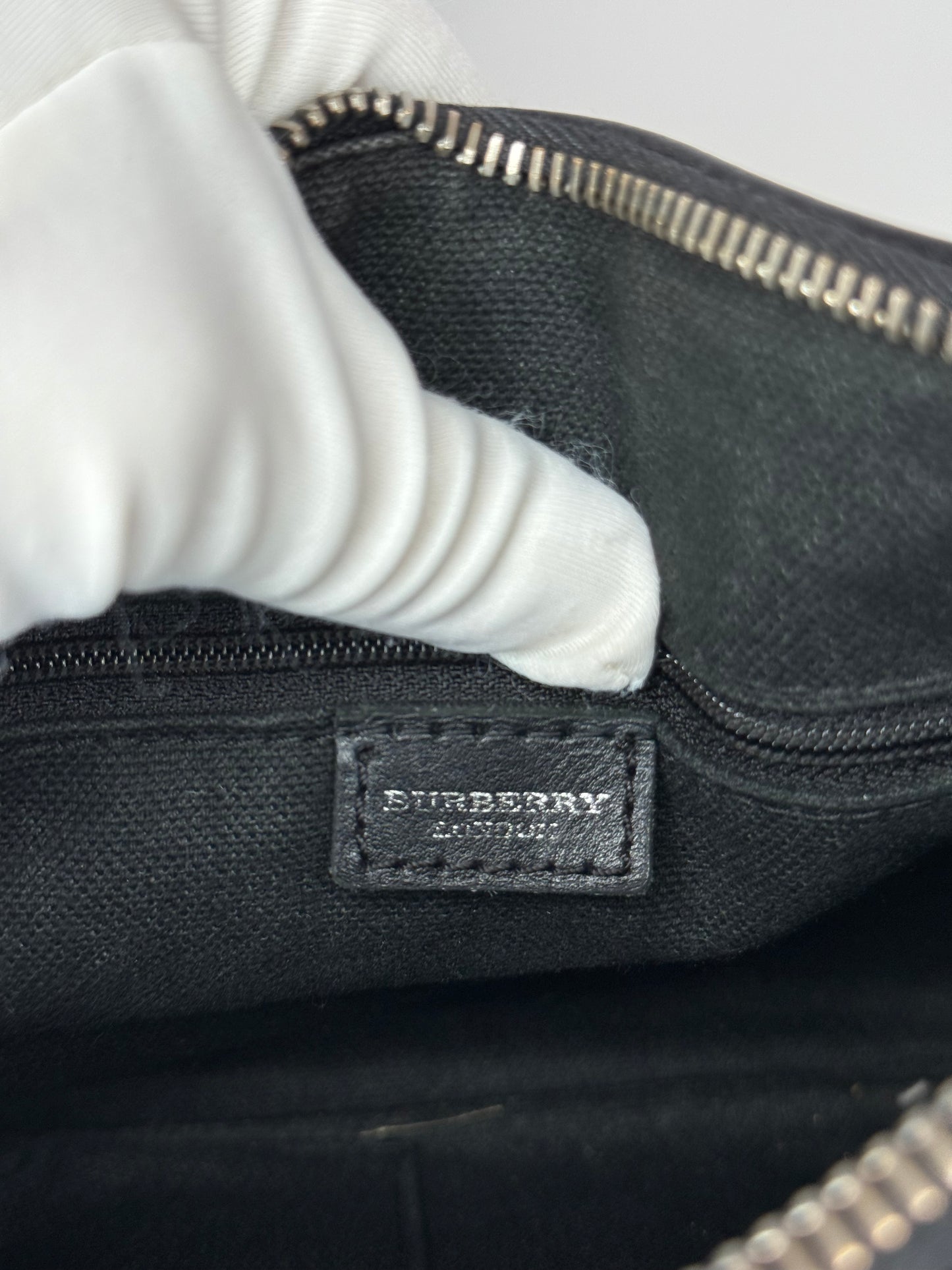 Burberry House Check Coated Canvas Chester Bowling Bag