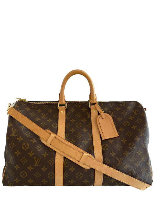 Louis Vuitton Keepall Bandoulière 45 Monogram Canvas