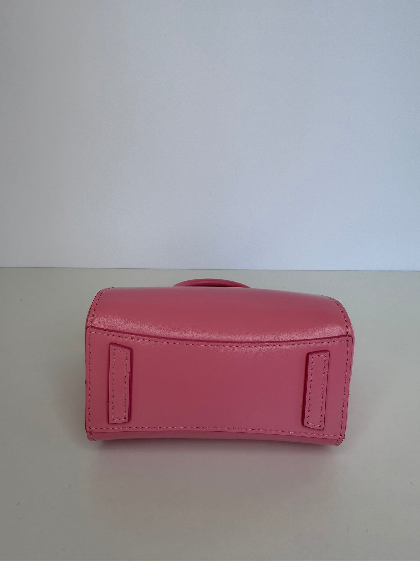 Givenchy Micro Antigona Pink Smooth Calfskin Leather Bag