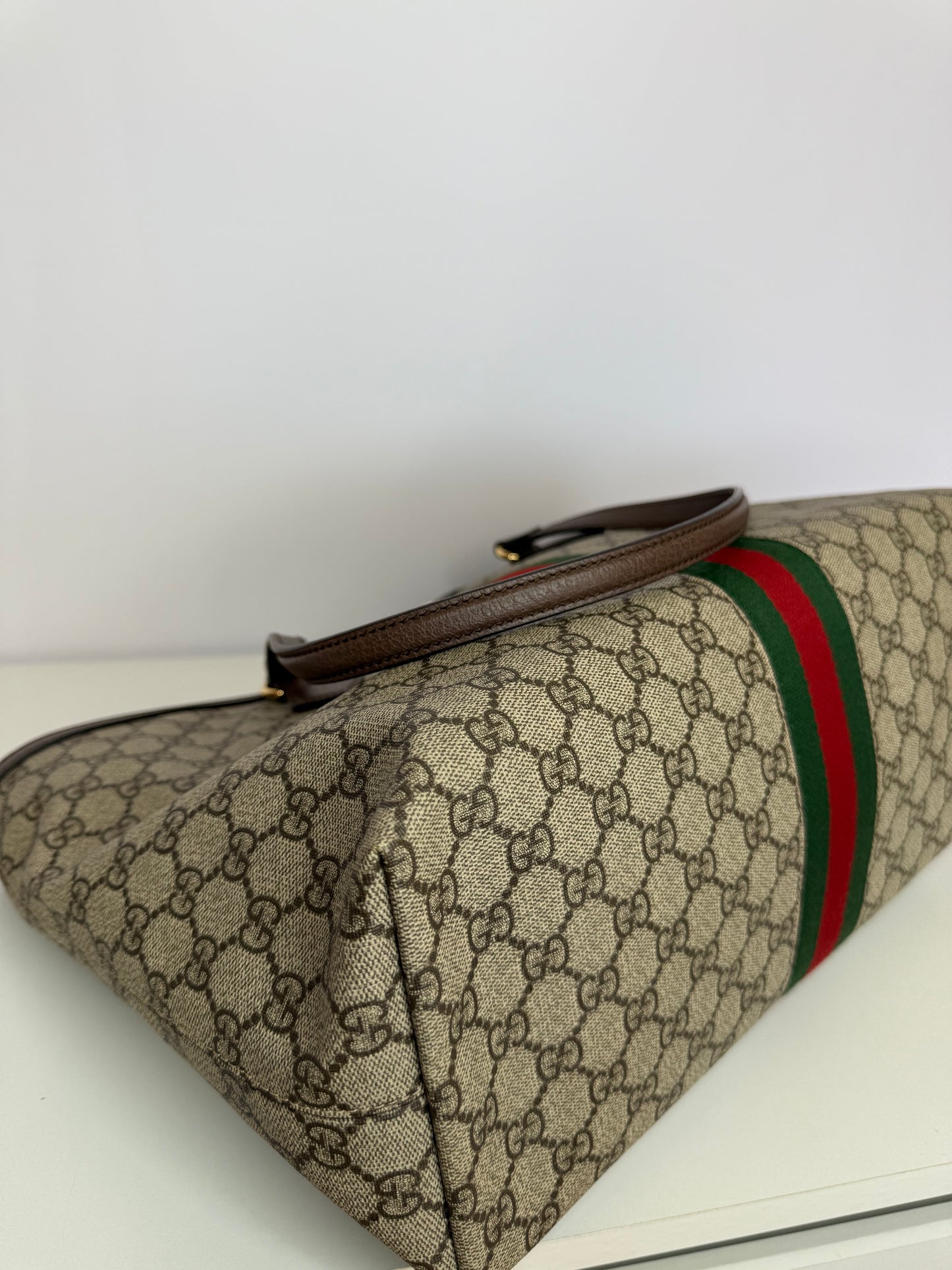 Gucci Medium GG Canvas Ophidia Tote Bag