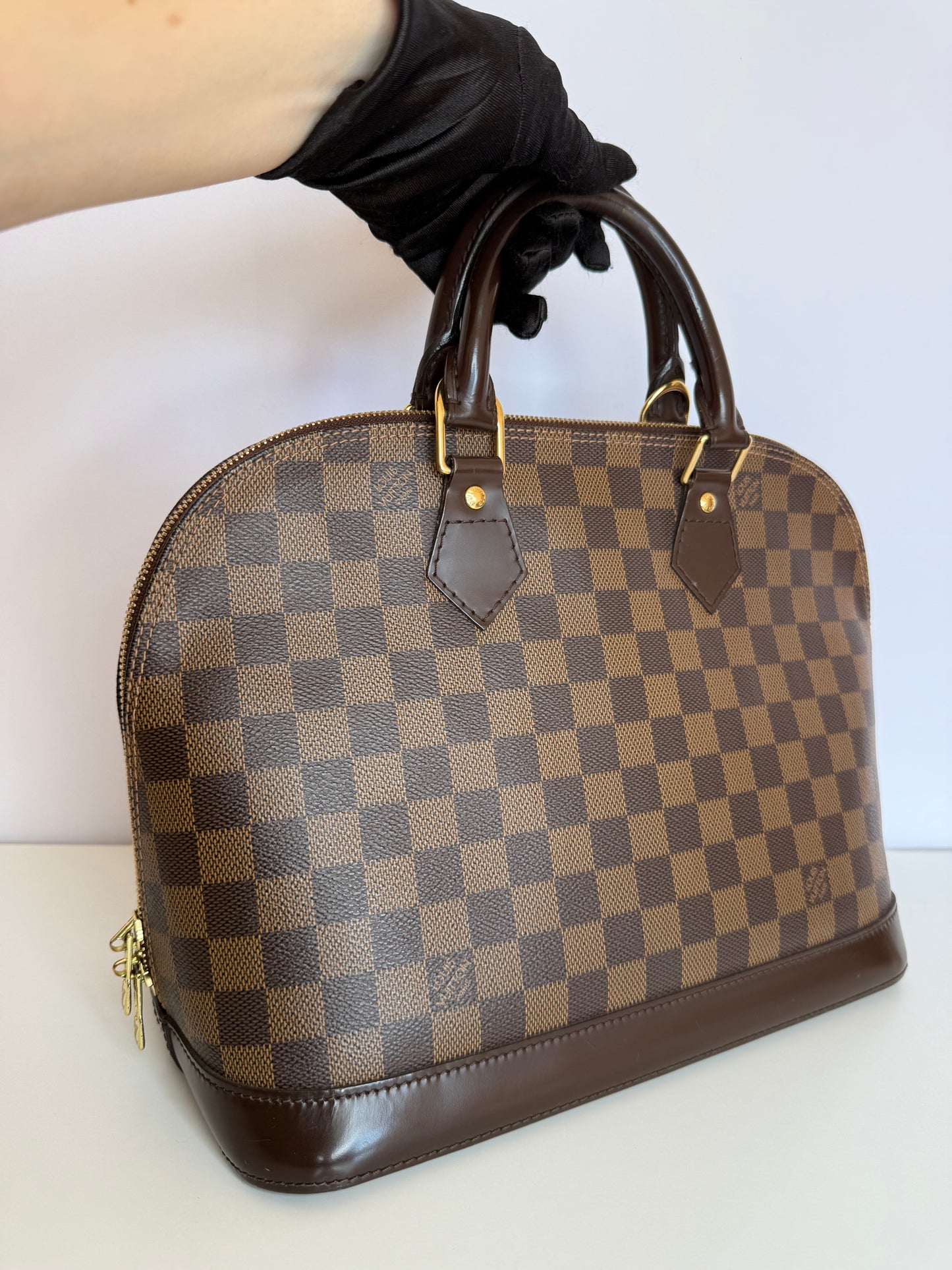 Louis Vuitton Alma PM Damier Ebene Canvas