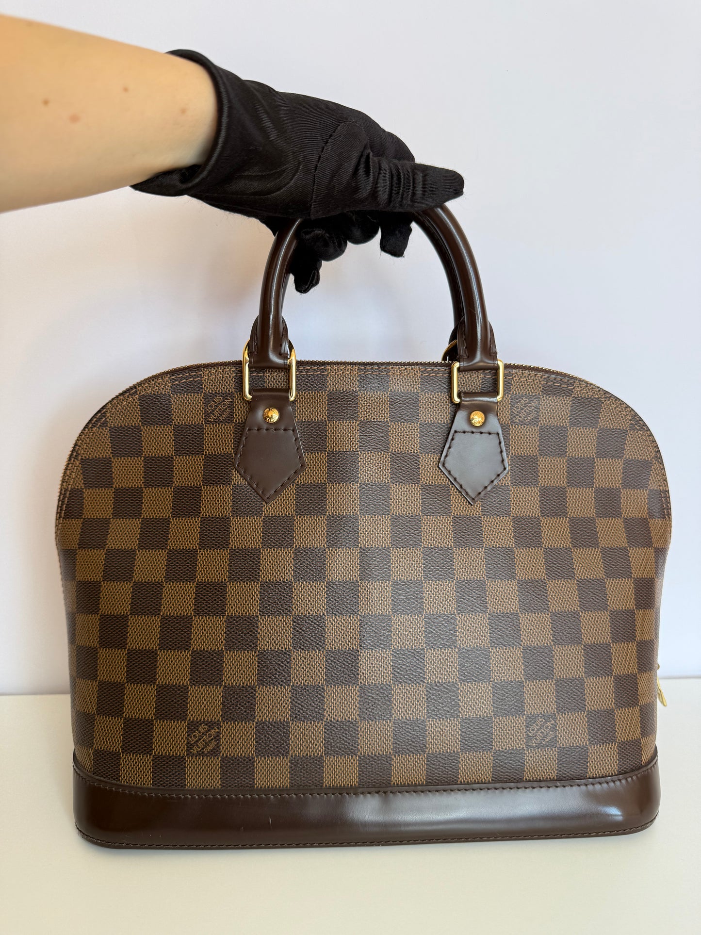 Louis Vuitton Alma PM Damier Ebene Canvas