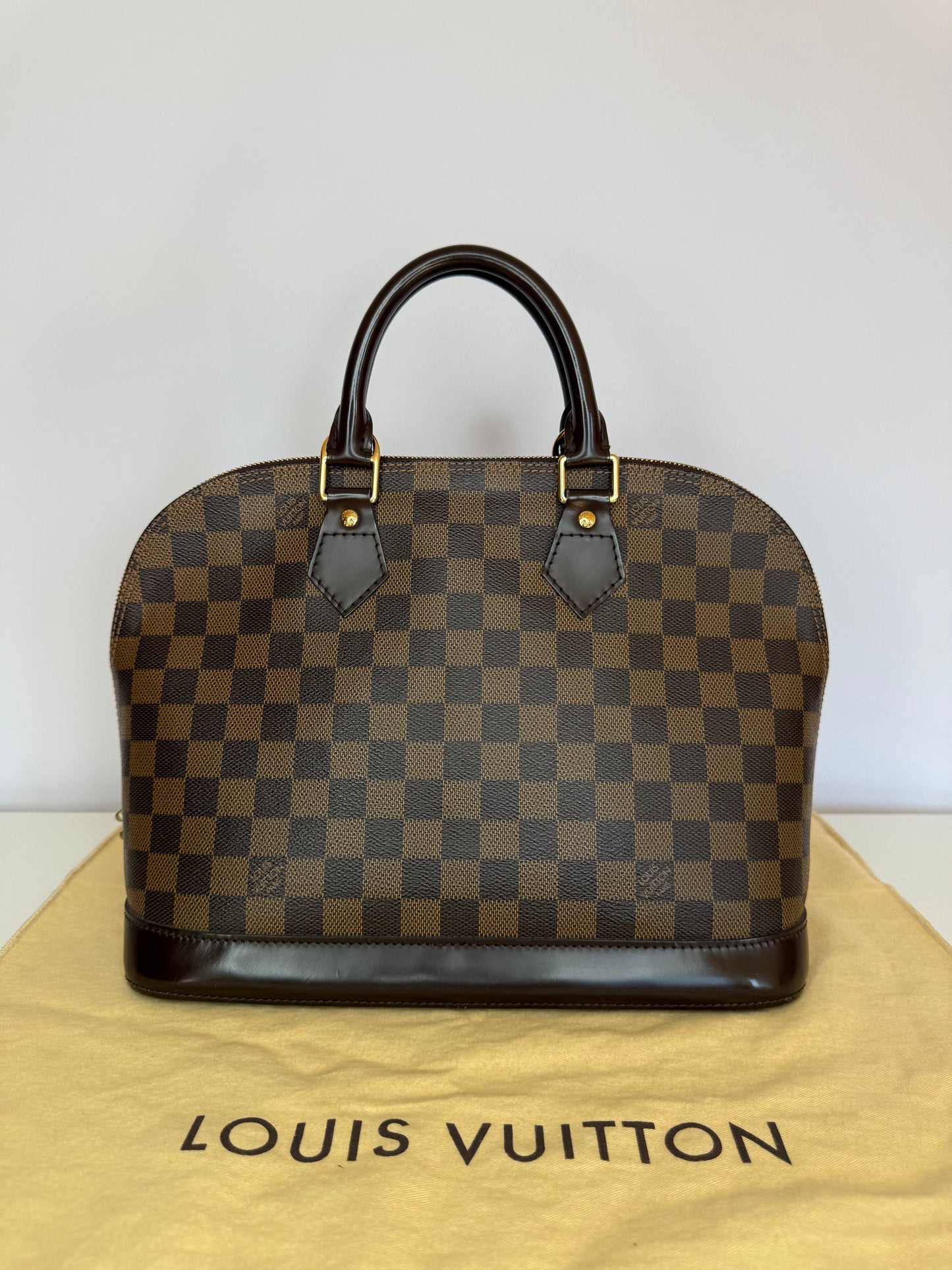 Louis Vuitton Alma PM Damier Ebene Canvas