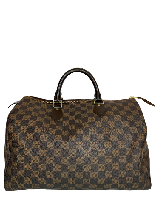 Louis Vuitton Speedy 35 Damier Ebene Canvas