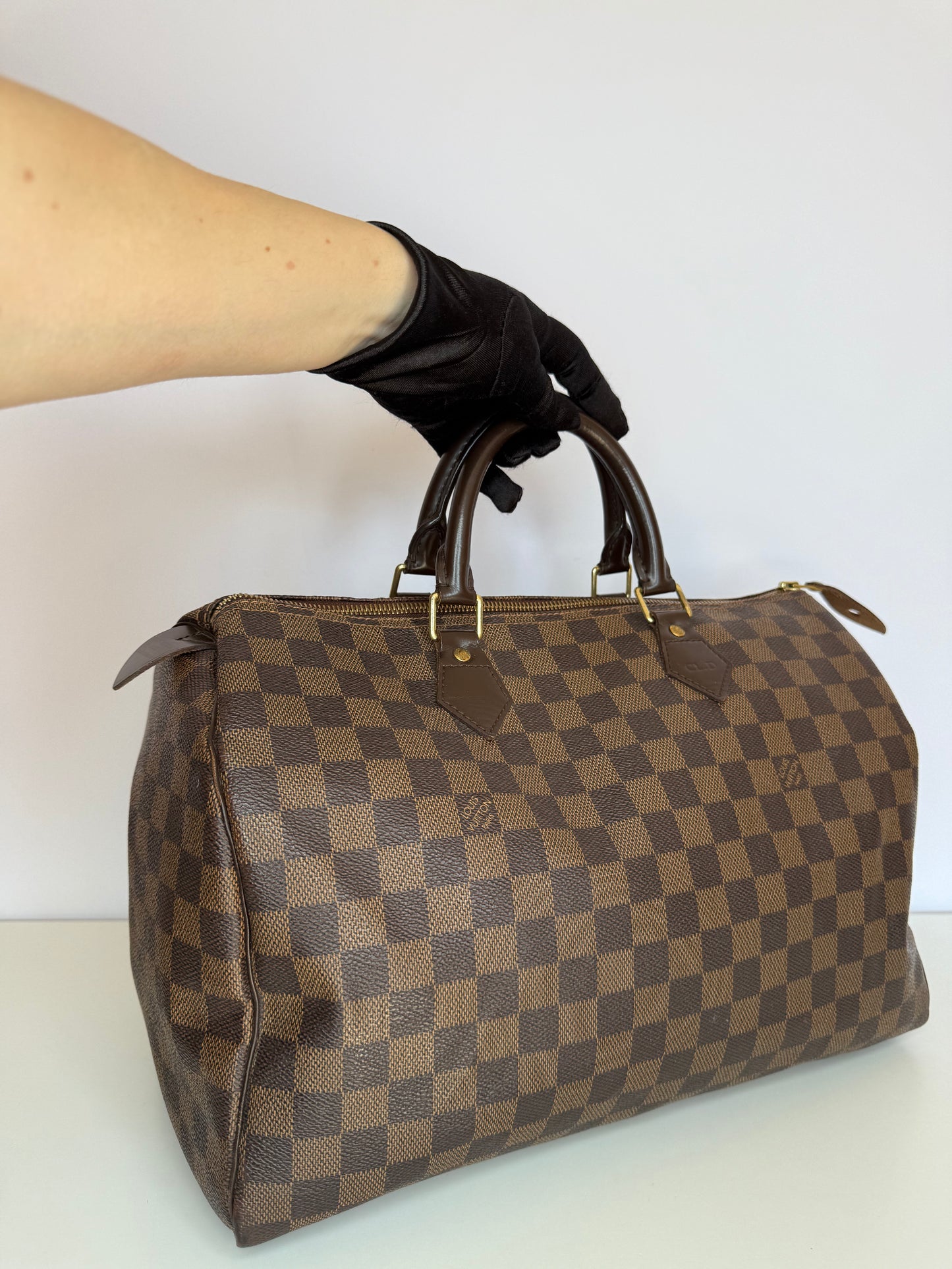 Louis Vuitton Speedy 35 Damier Ebene Canvas