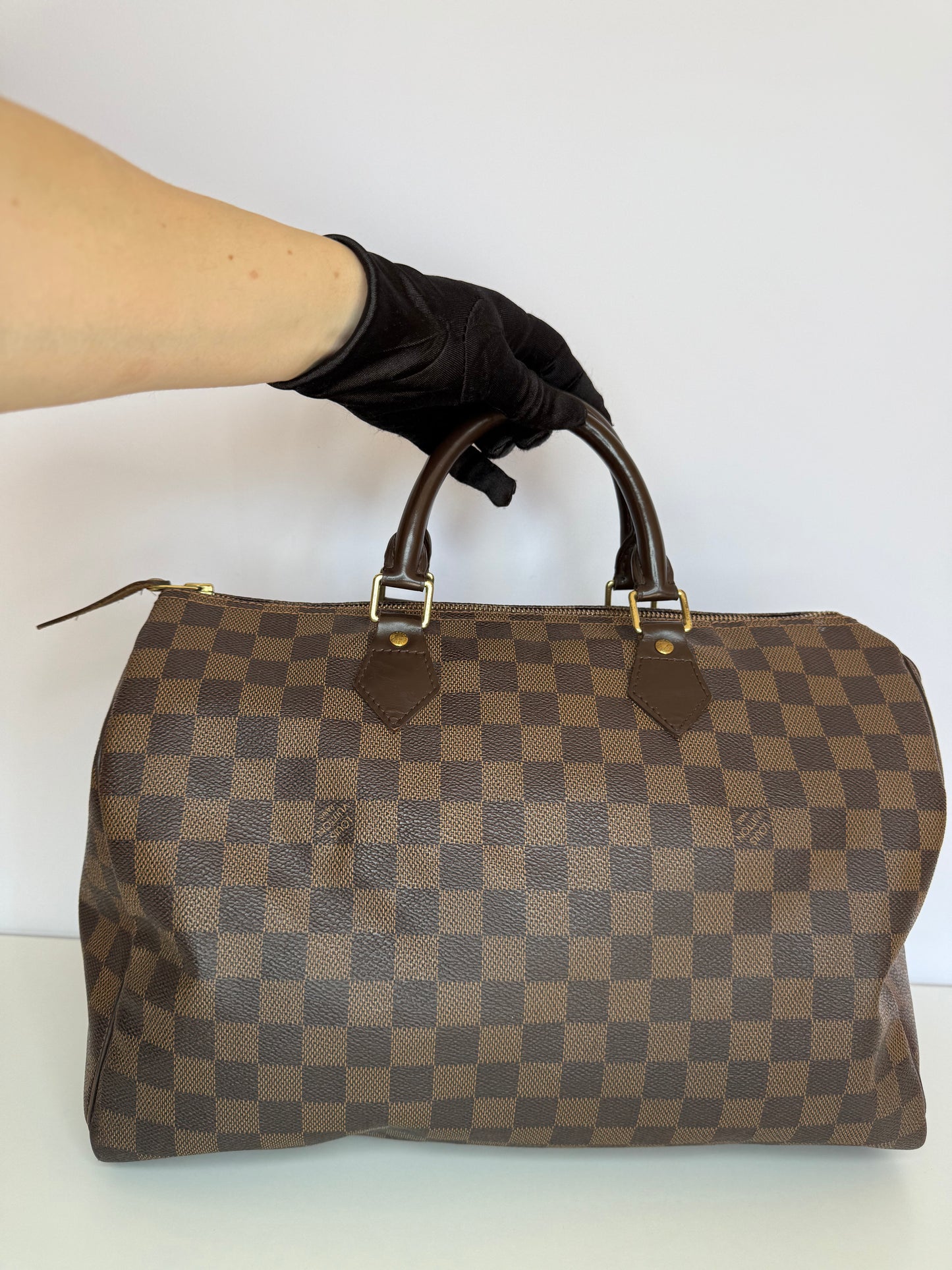 Louis Vuitton Speedy 35 Damier Ebene Canvas