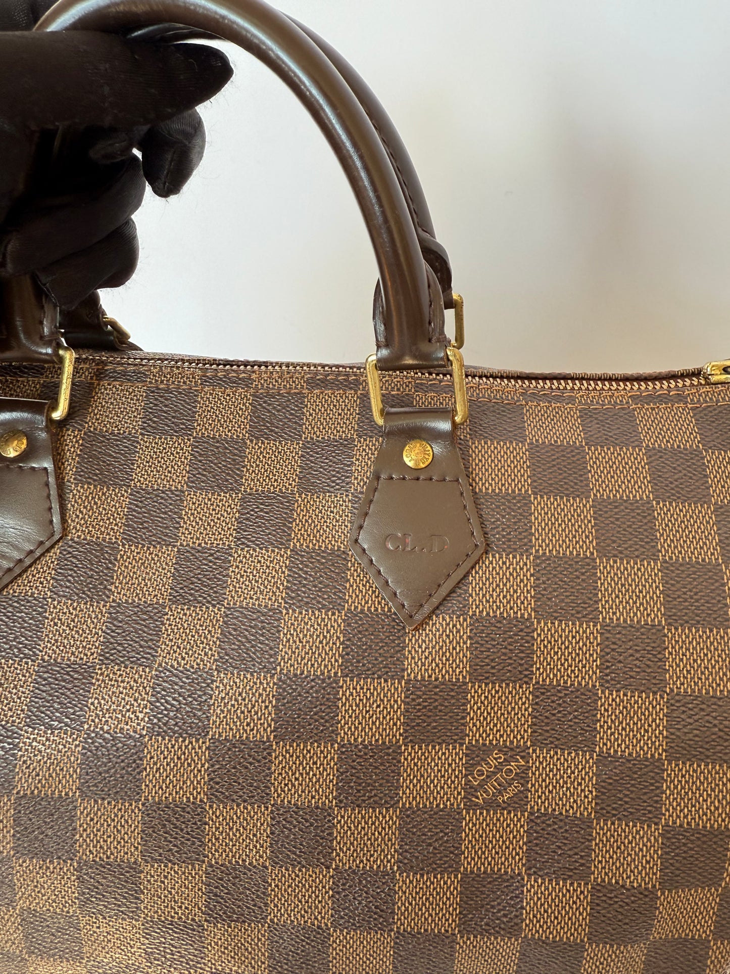 Louis Vuitton Speedy 35 Damier Ebene Canvas