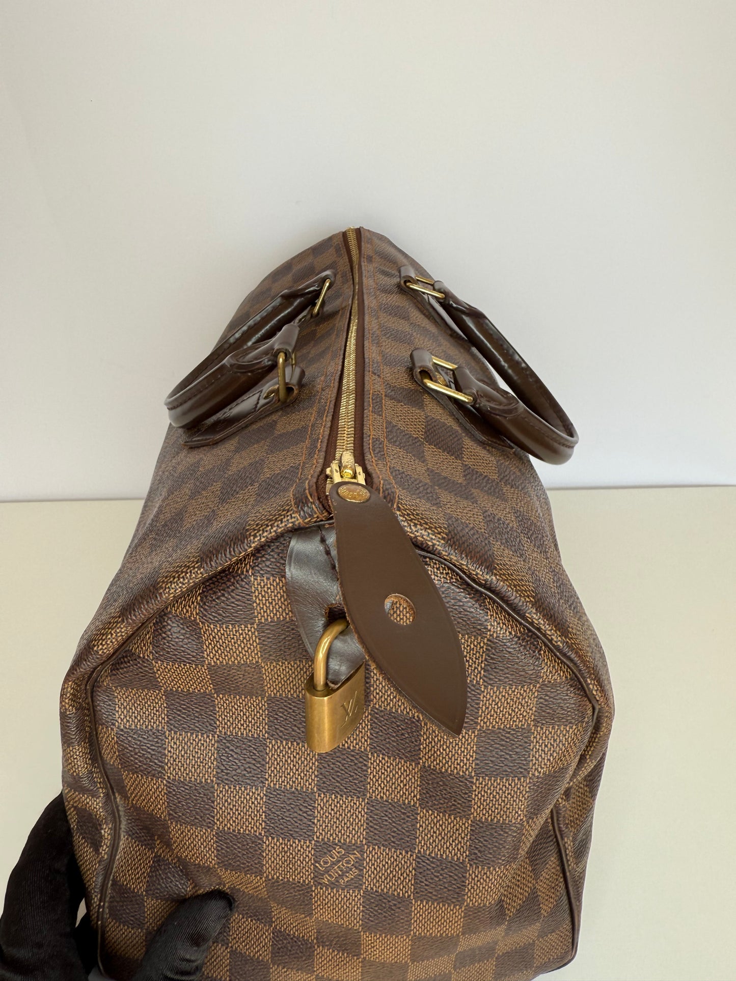 Louis Vuitton Speedy 35 Damier Ebene Canvas