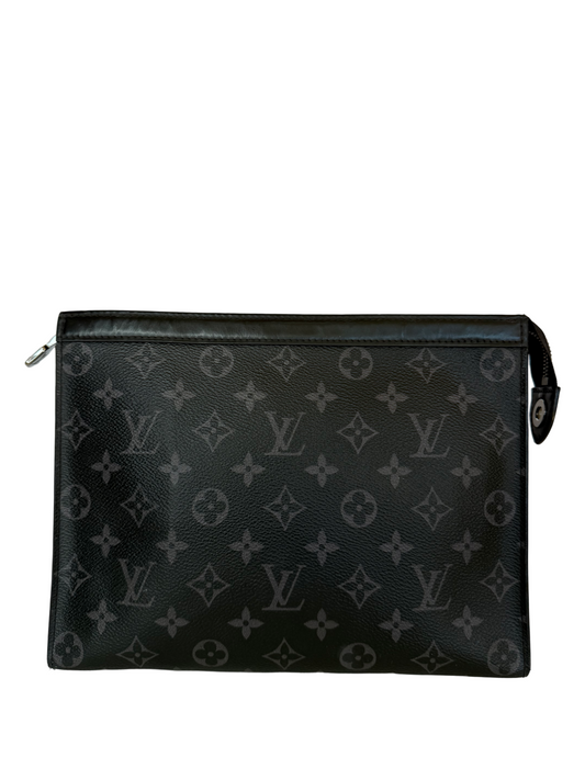 Louis Vuitton Pochette Voyage MM Monogram Eclipse Canvas