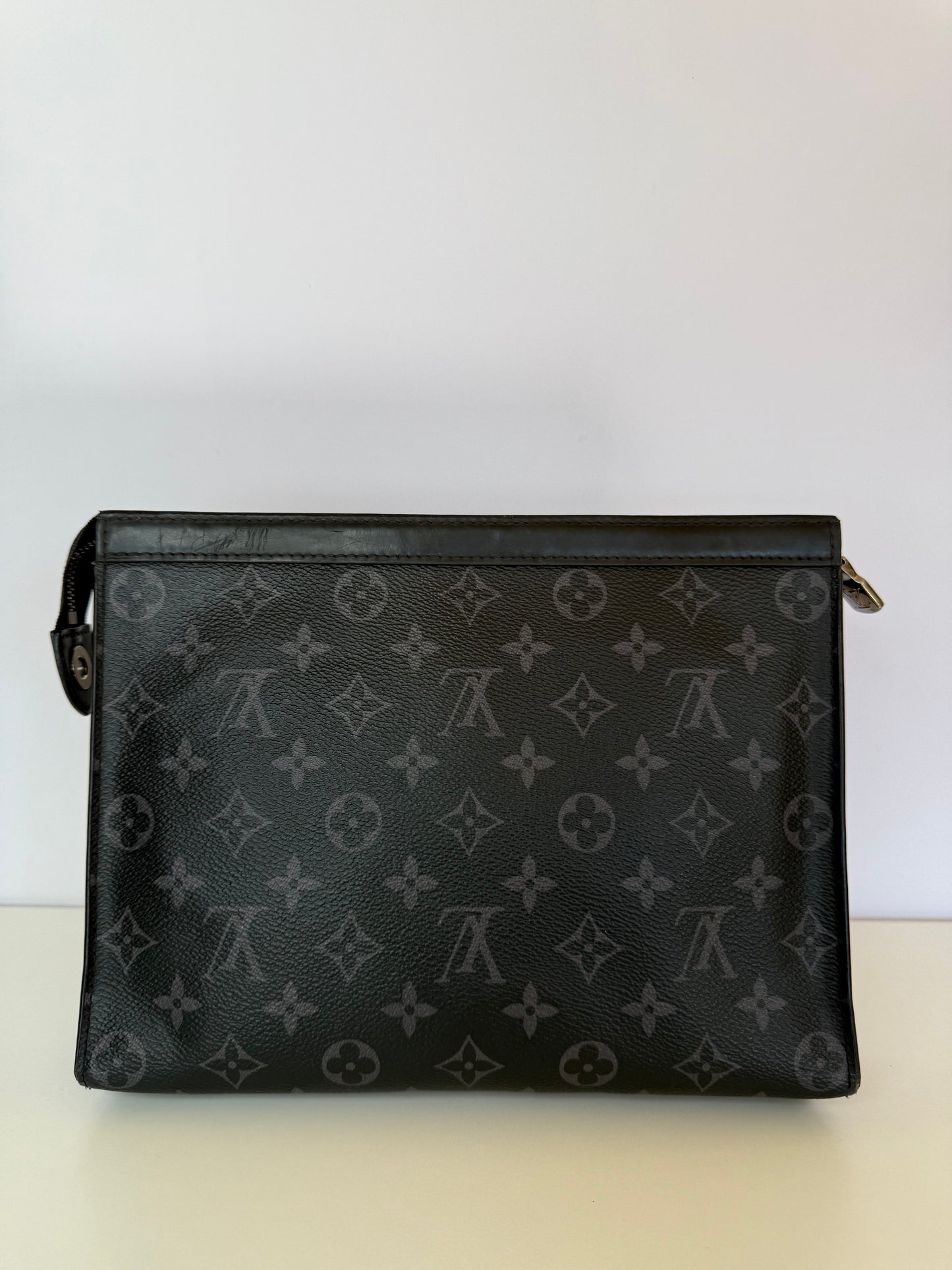 Louis Vuitton Pochette Voyage MM Monogram Eclipse Canvas