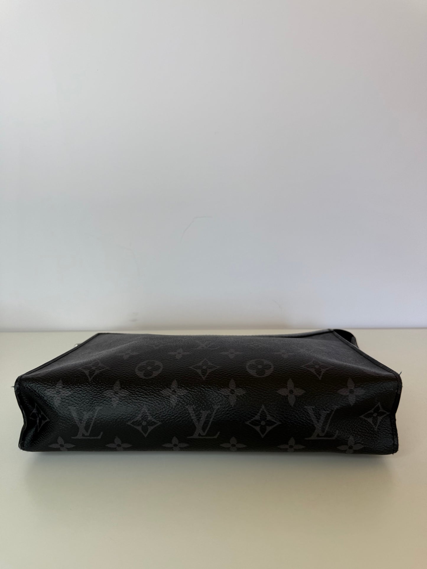 Louis Vuitton Pochette Voyage MM Monogram Eclipse Canvas