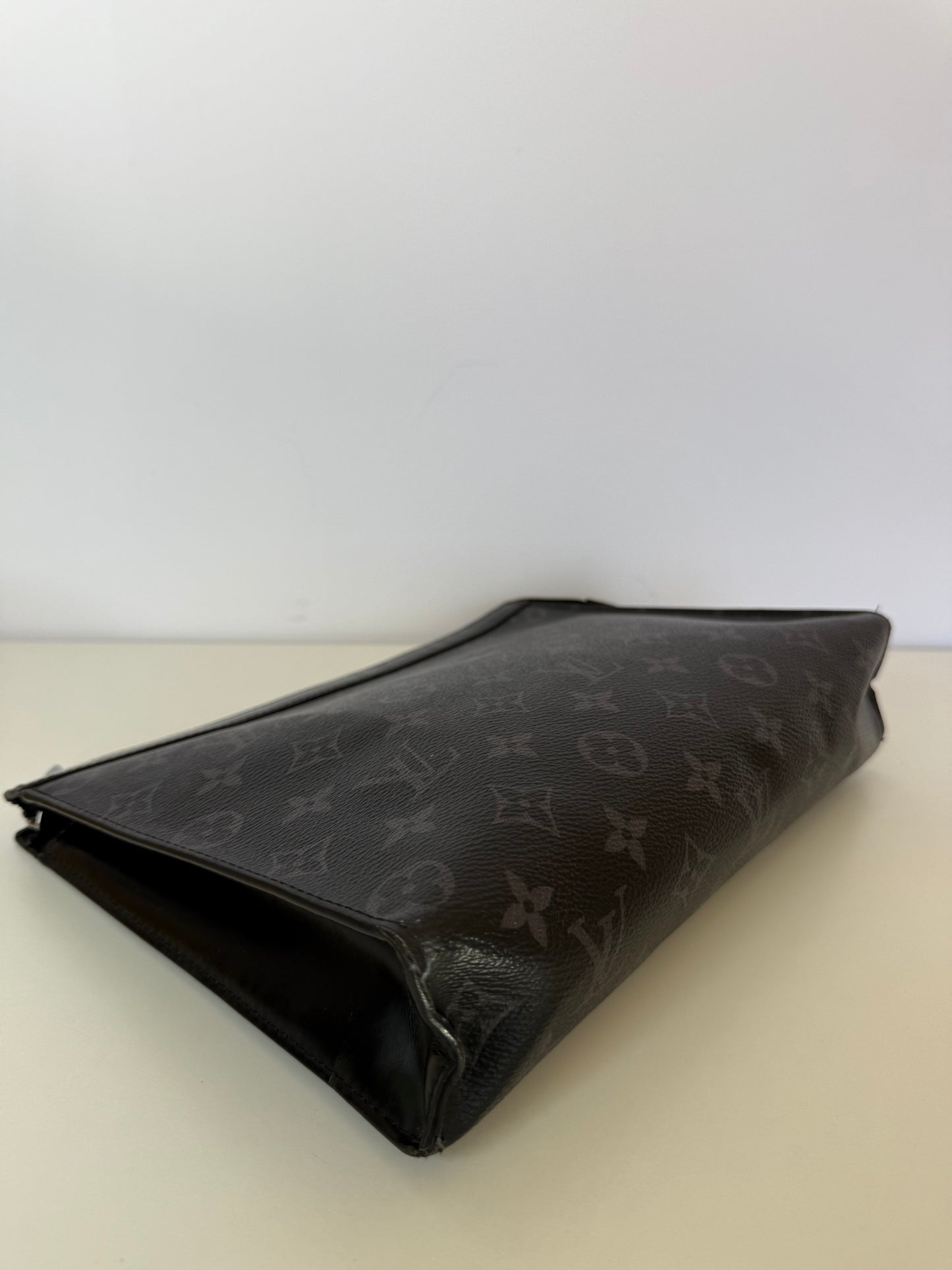 Louis Vuitton Pochette Voyage MM Monogram Eclipse Canvas