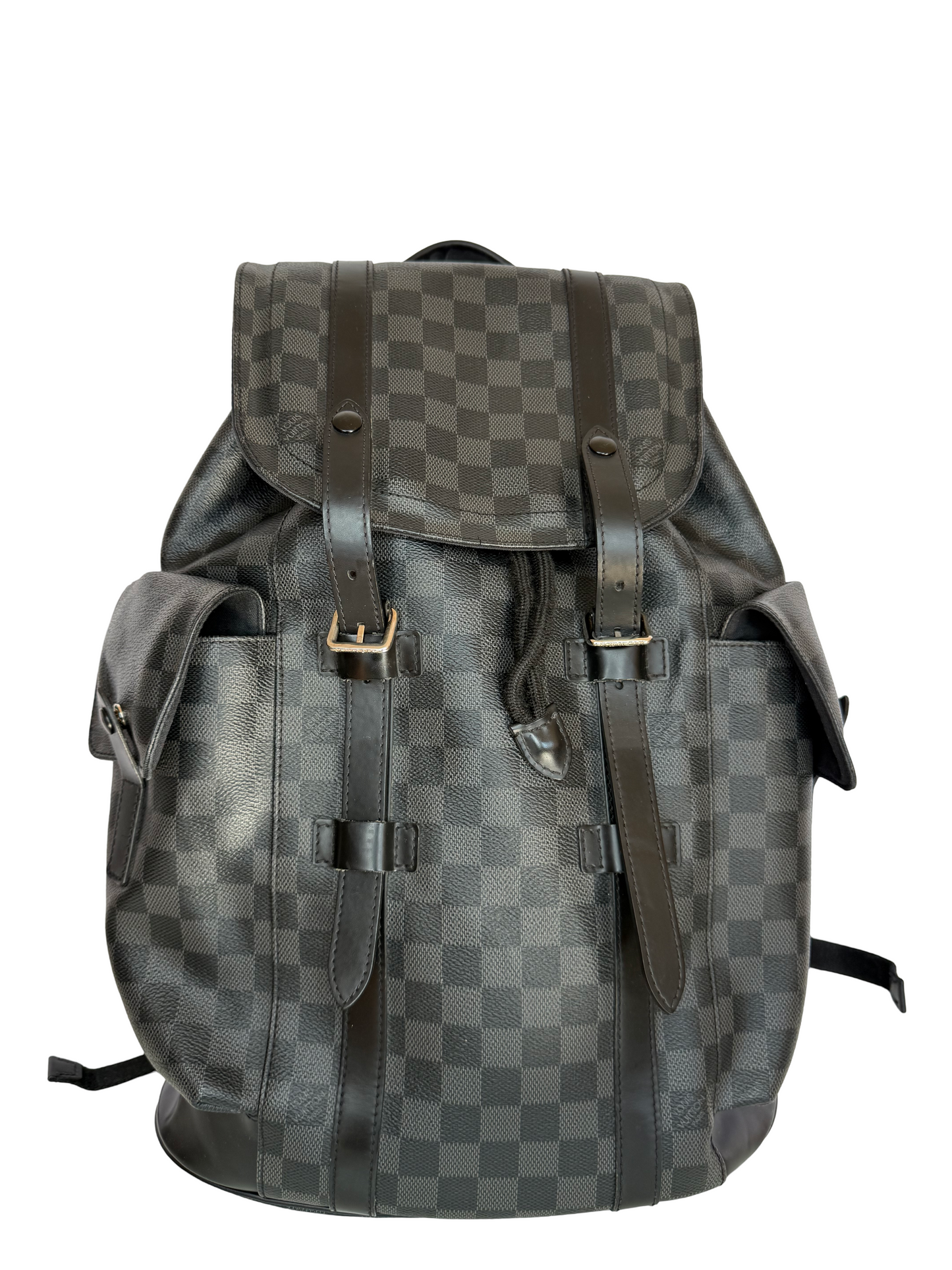 Louis Vuitton Christopher Backpack MM Damier Graphite Canvas