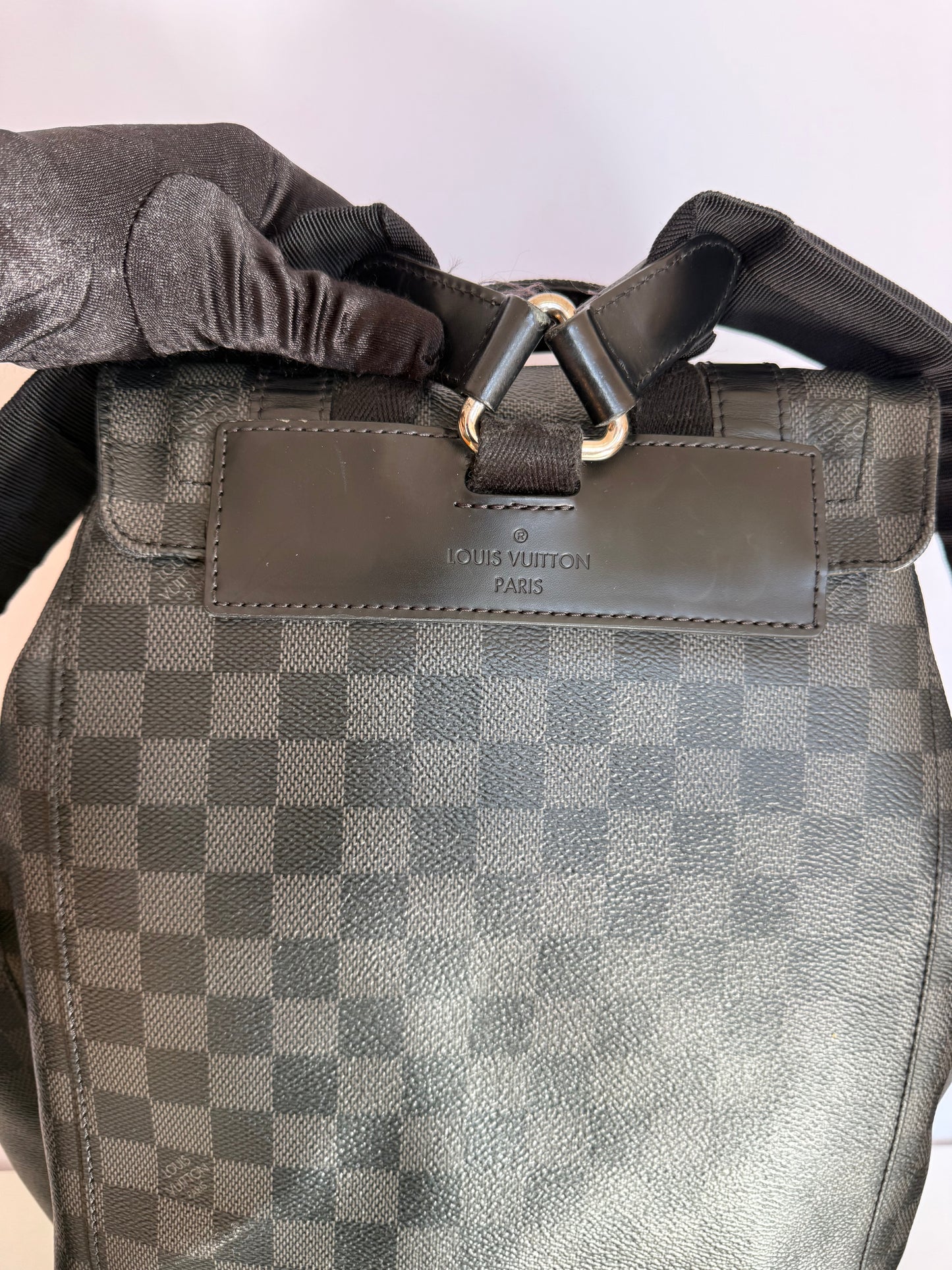 Louis Vuitton Christopher Backpack MM Damier Graphite Canvas