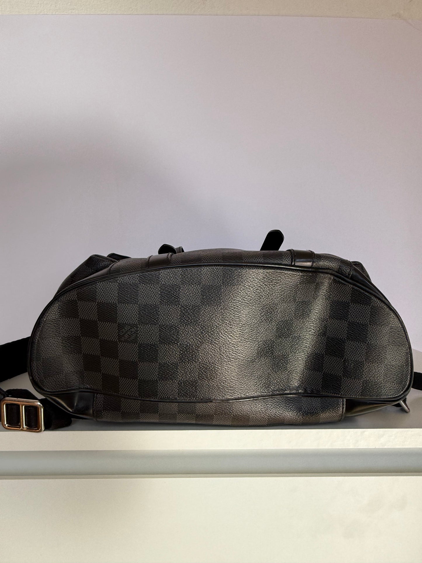 Louis Vuitton Christopher Backpack MM Damier Graphite Canvas