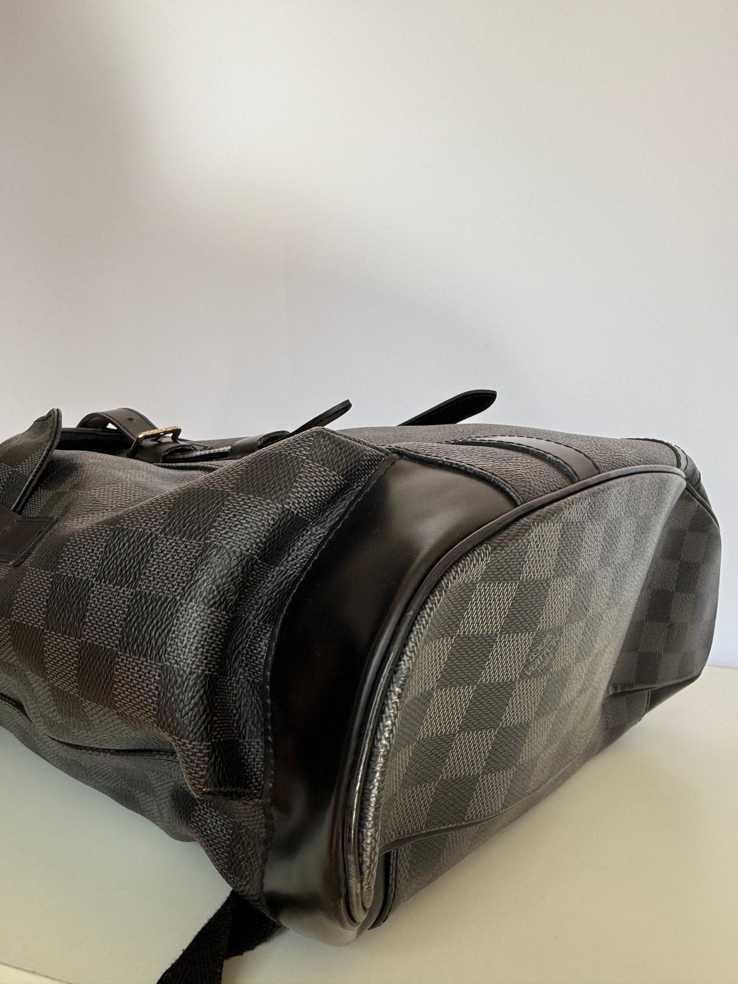 Louis Vuitton Christopher Backpack MM Damier Graphite Canvas