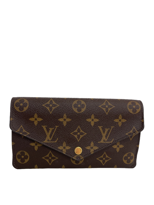 Louis Vuitton Jeanne Wallet Fuchsia Monogram Canvas