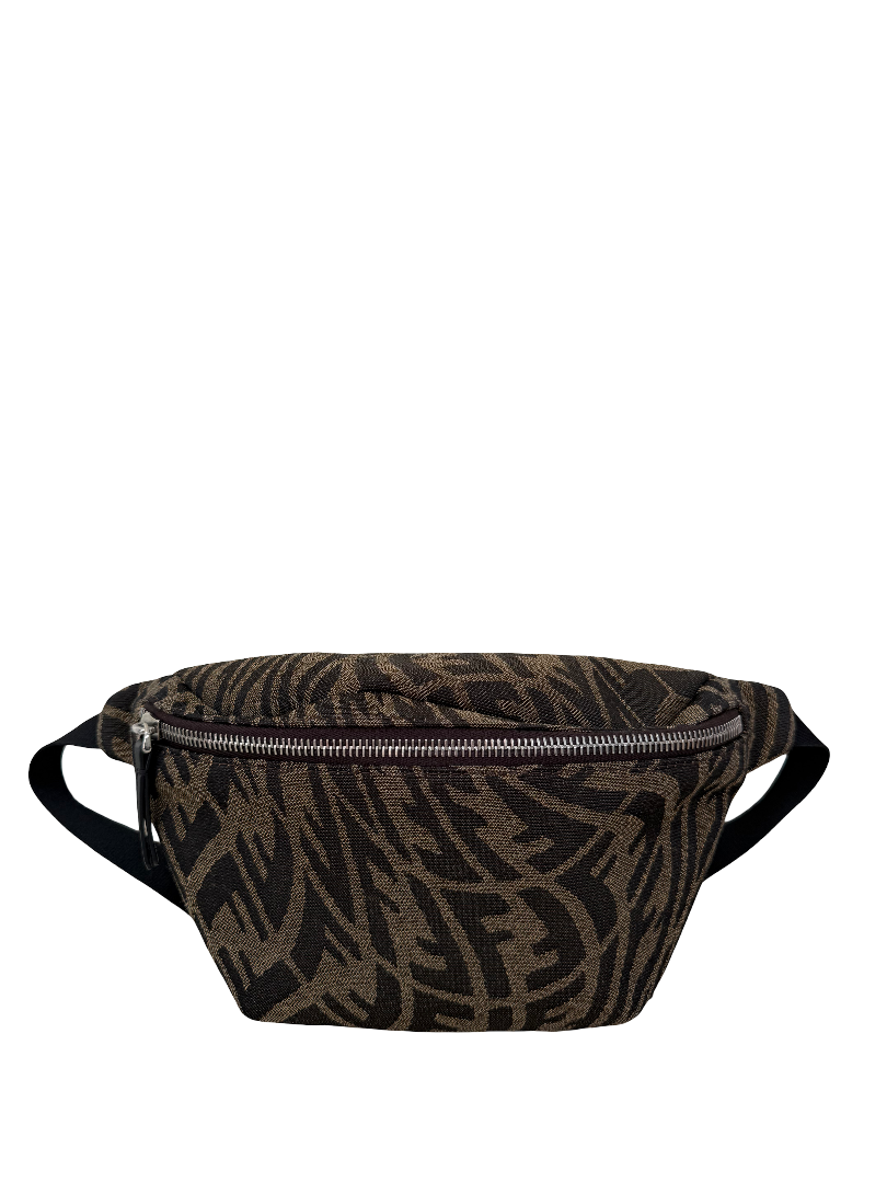 Fendi FF Vertigo Belt Bag Brown